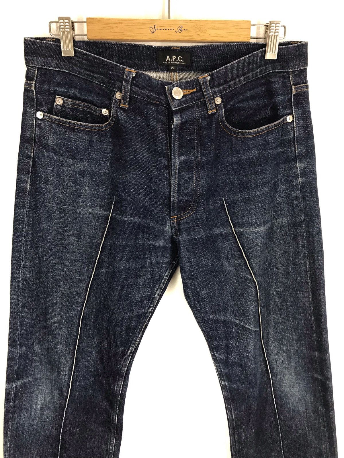 A.P.C. APC Standard Selvedge Middle Stitch Denim Jeans Size US 32 / EU 48 - 2 Thumbnail