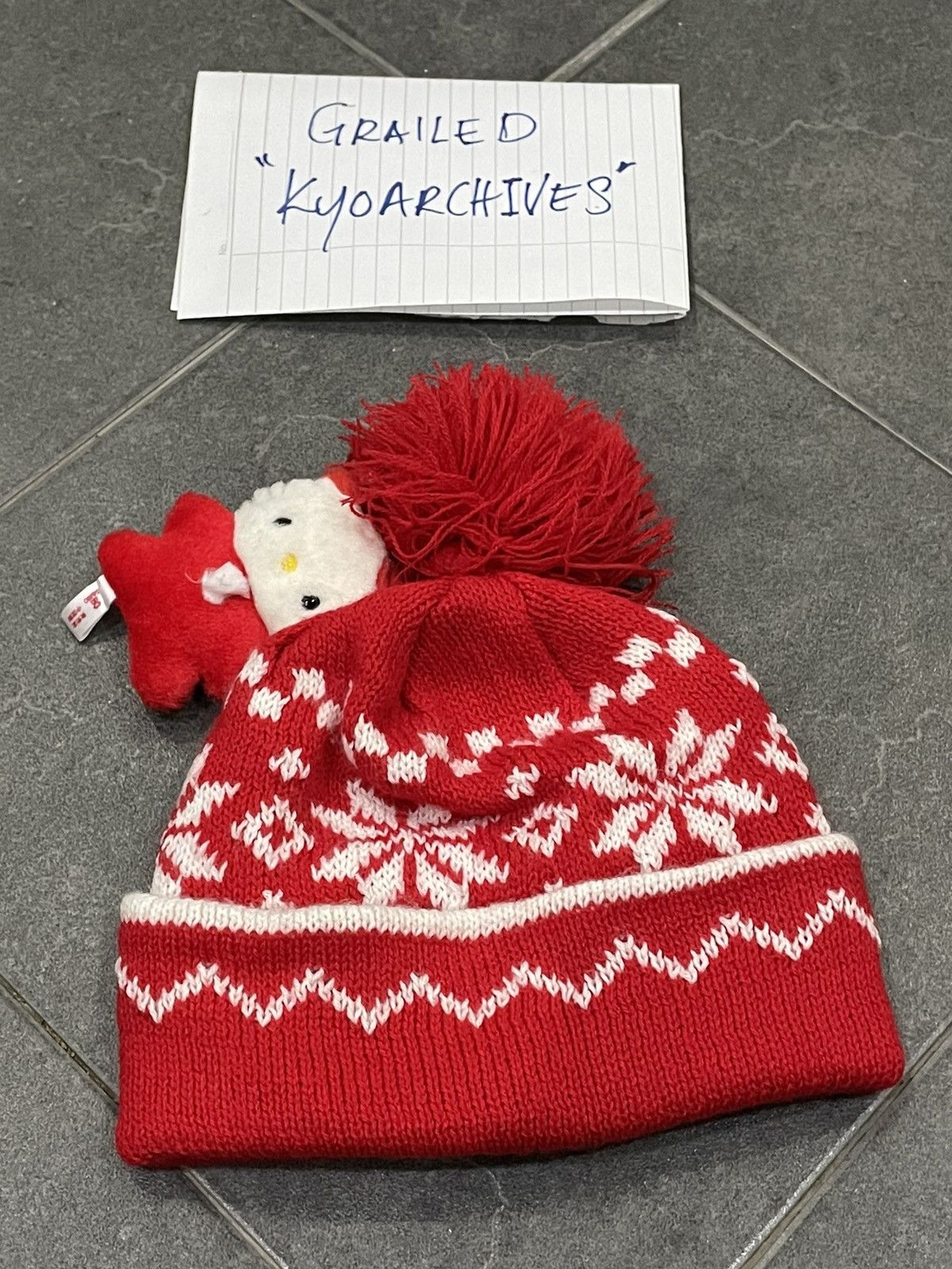 Anime × Japanese Brand HELLO KITTY BEANIE Size ONE SIZE - 1 Thumbnail