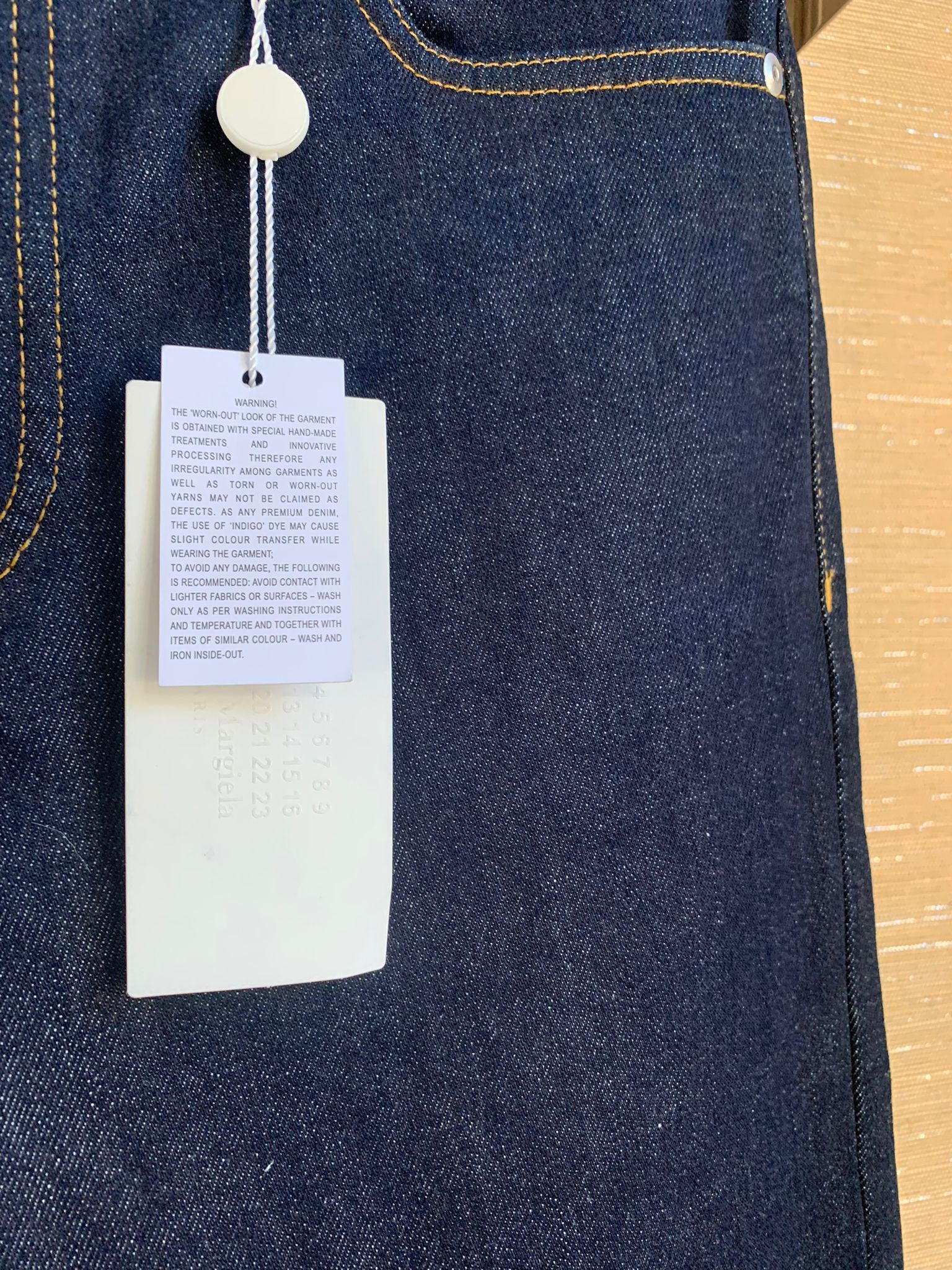Maison Margiela Classic Denim Pants in Indigo Size US 29 - 8 Thumbnail