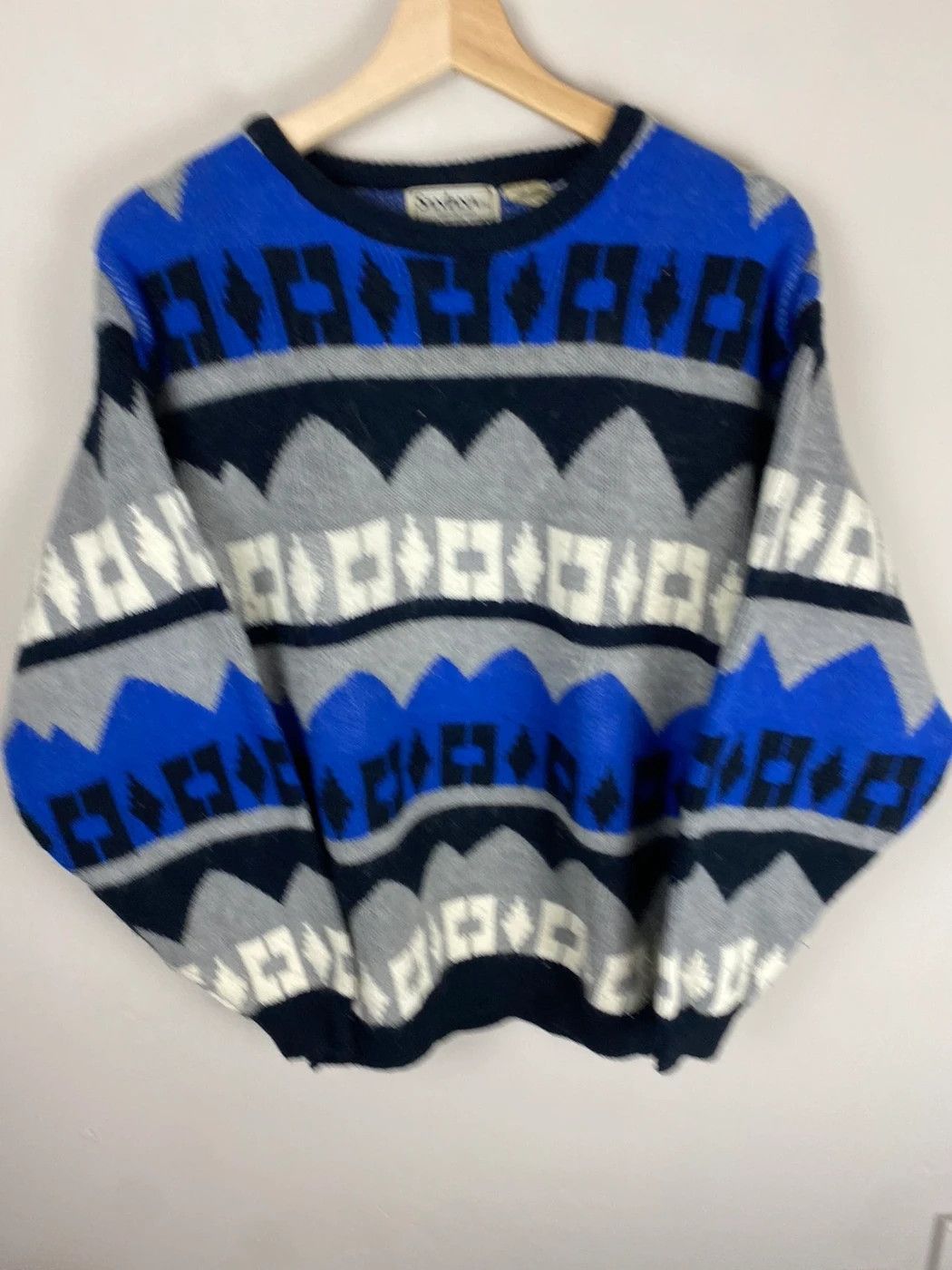 Vintage Vintage Squareform Knit Sweater Size US M / EU 48-50 / 2 - 1 Thumbnail