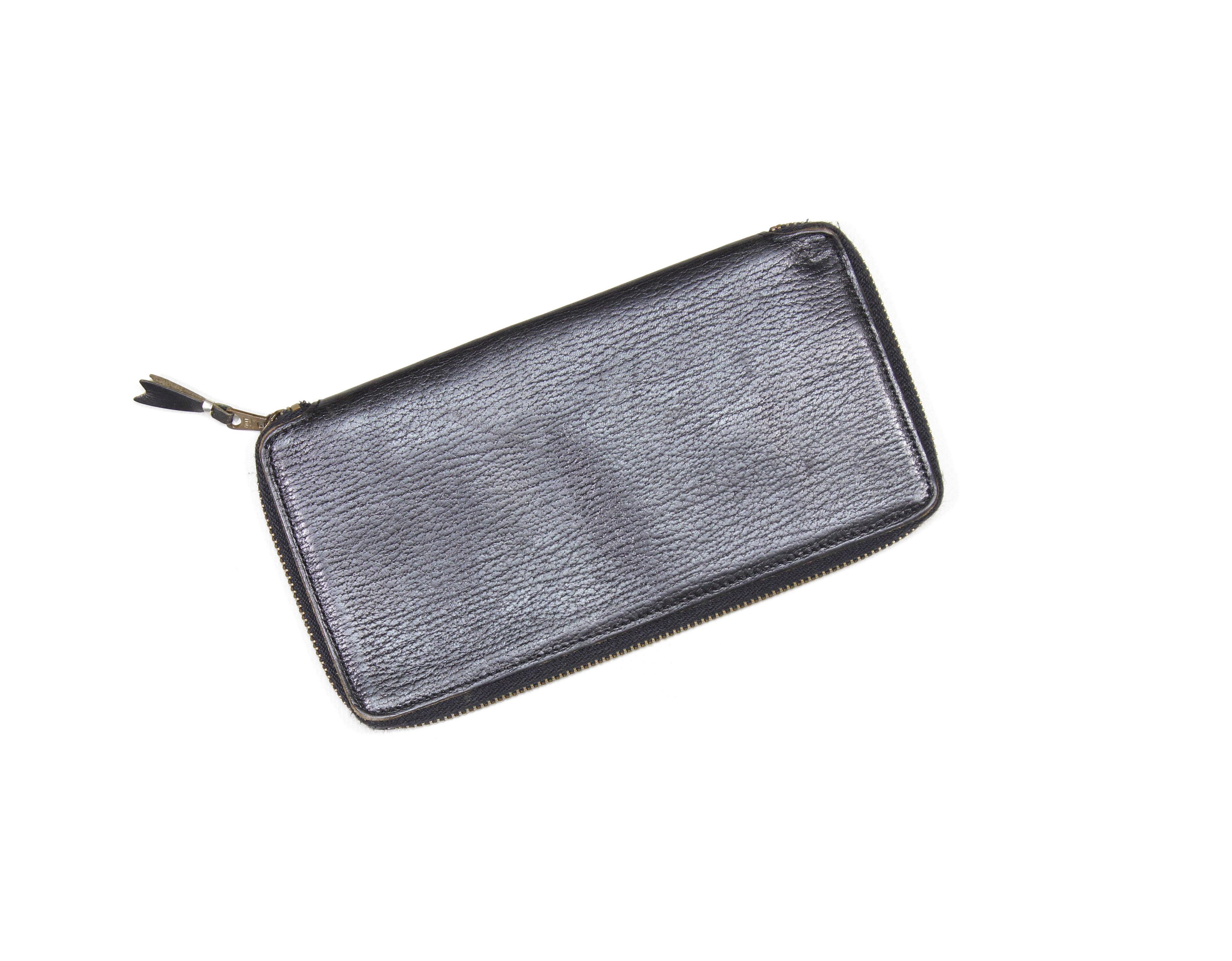 Comme des Garcons 90S Tricot Leather Wallet Vintage Size ONE SIZE - 1 Thumbnail