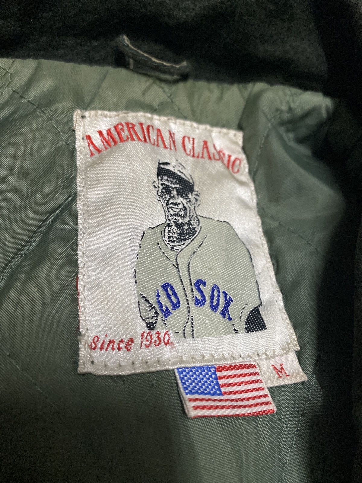 Vintage VINTAGE AMERICAN CLASSIC BOMBER STYLE LEATHER JACKET Size US M / EU 48-50 / 2 - 9 Thumbnail