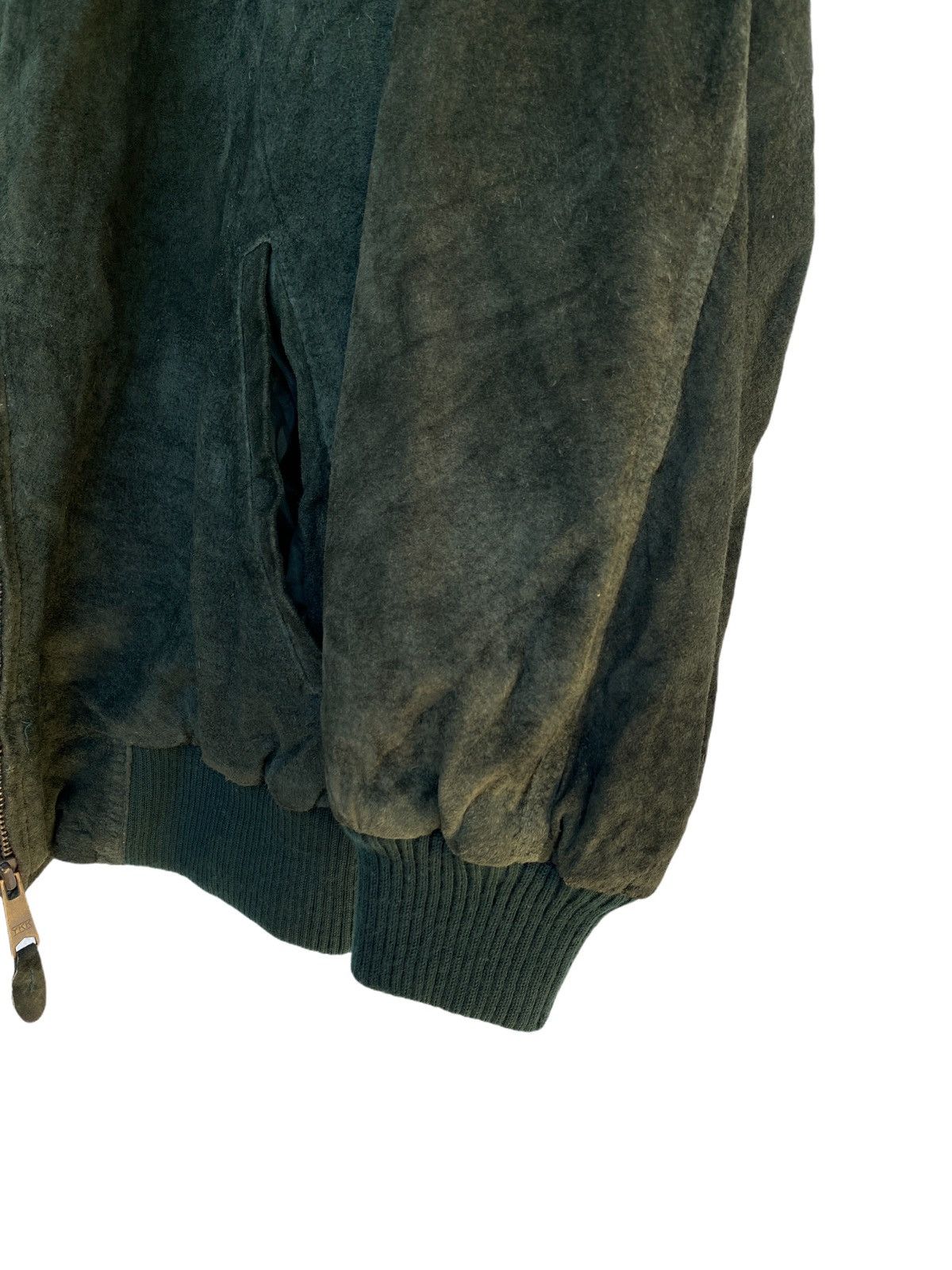 Vintage VINTAGE AMERICAN CLASSIC BOMBER STYLE LEATHER JACKET Size US M / EU 48-50 / 2 - 6 Thumbnail