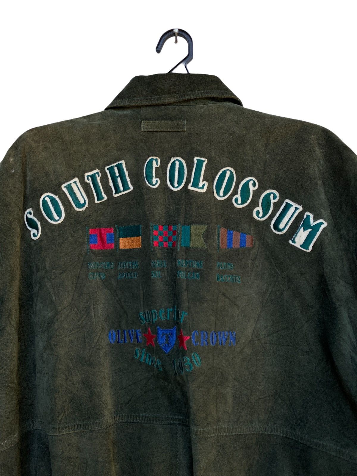 Vintage VINTAGE AMERICAN CLASSIC BOMBER STYLE LEATHER JACKET Size US M / EU 48-50 / 2 - 2 Thumbnail