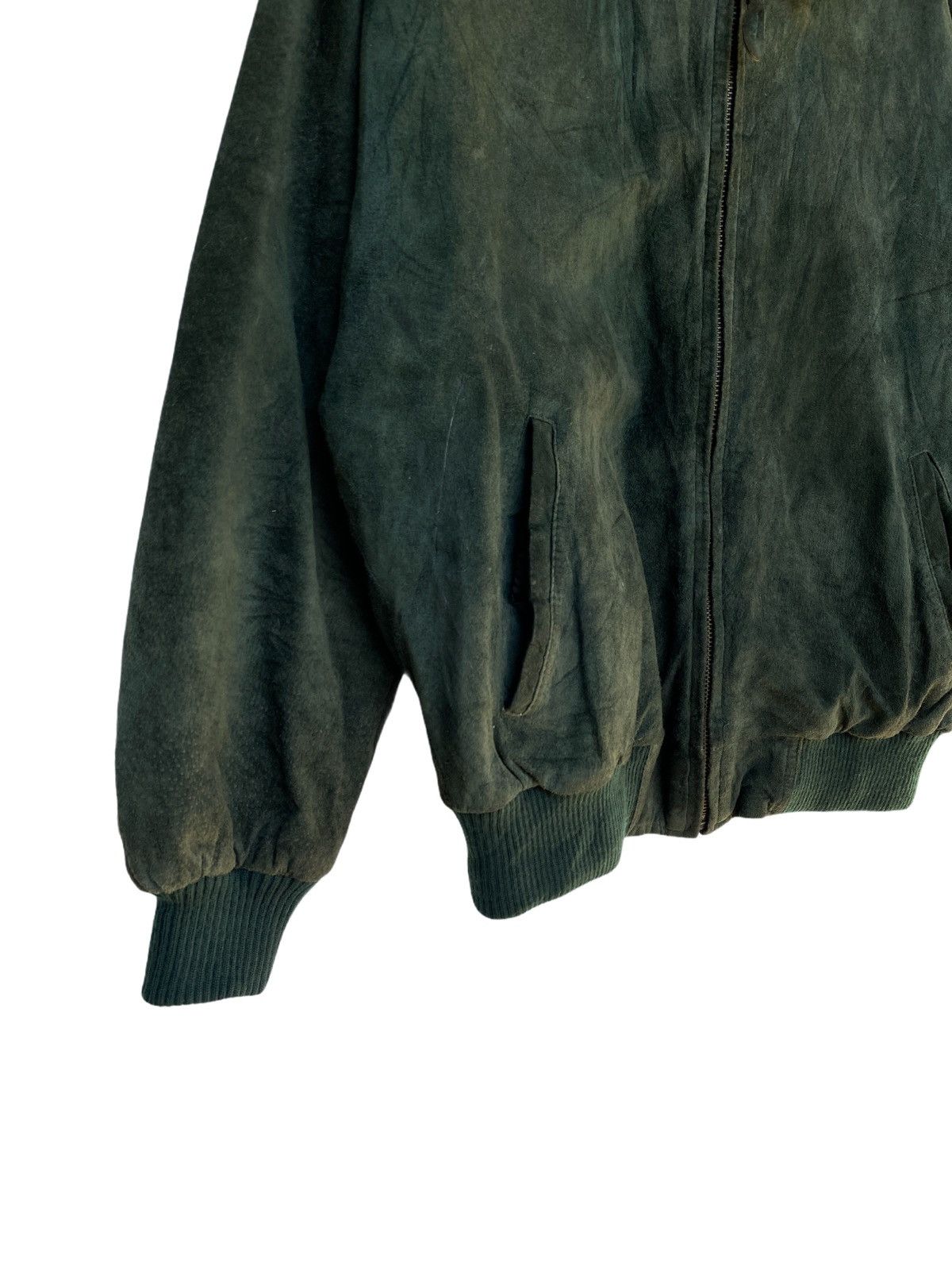 Vintage VINTAGE AMERICAN CLASSIC BOMBER STYLE LEATHER JACKET Size US M / EU 48-50 / 2 - 7 Thumbnail