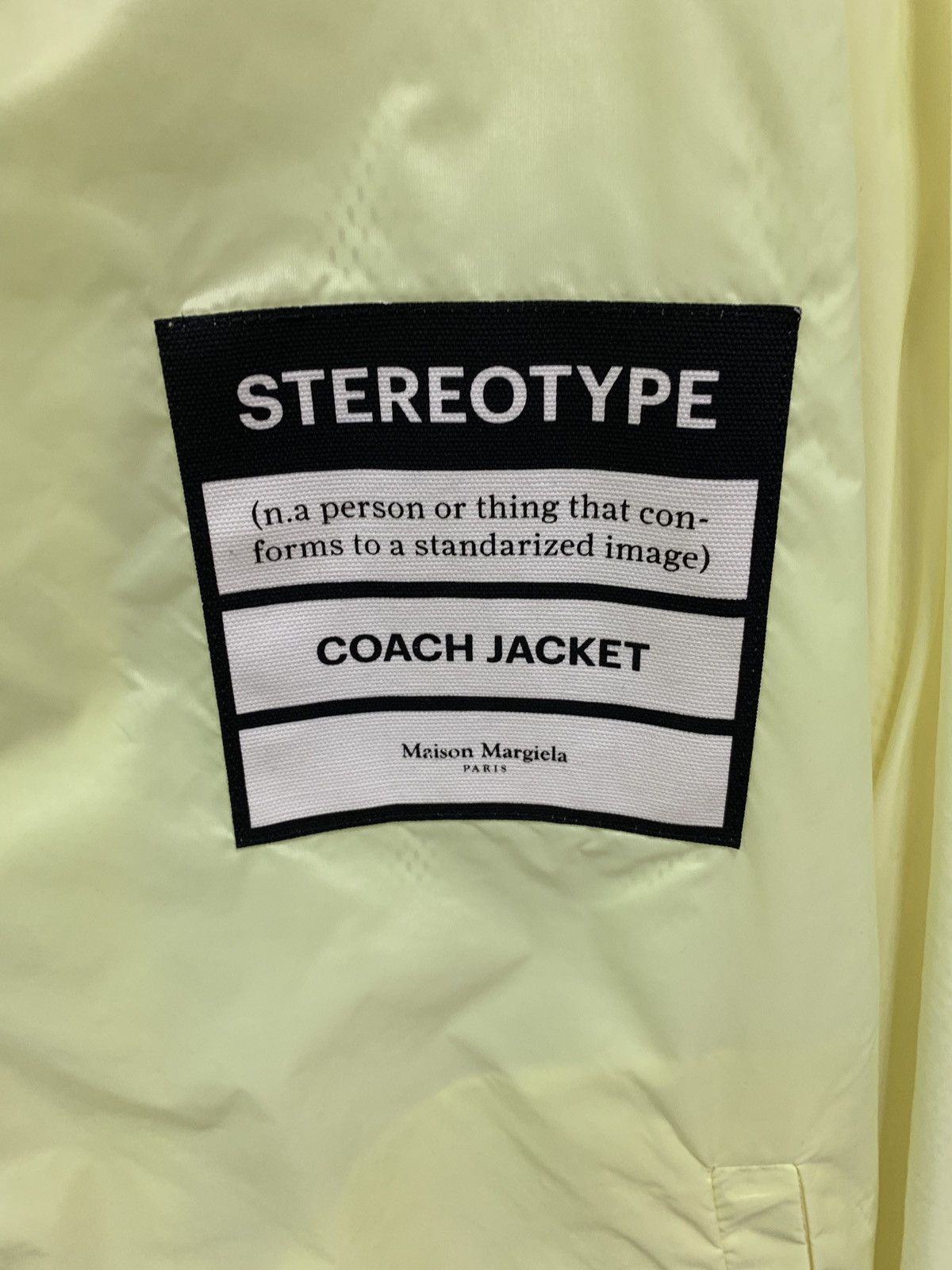 Maison Margiela Stereotype Light Outerwear in Highlighter Yellow Size US S / EU 44-46 / 1 - 6 Thumbnail