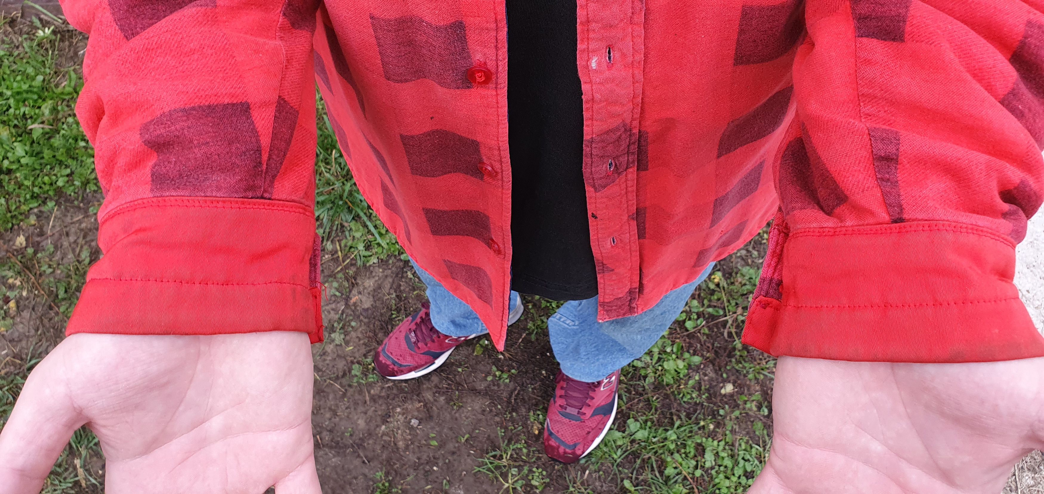 Le Laboureur × Vintage 80s Rare Quilted Plaid Worked Over Shirt Grunge Thrashed Size US L / EU 52-54 / 3 - 7 Thumbnail