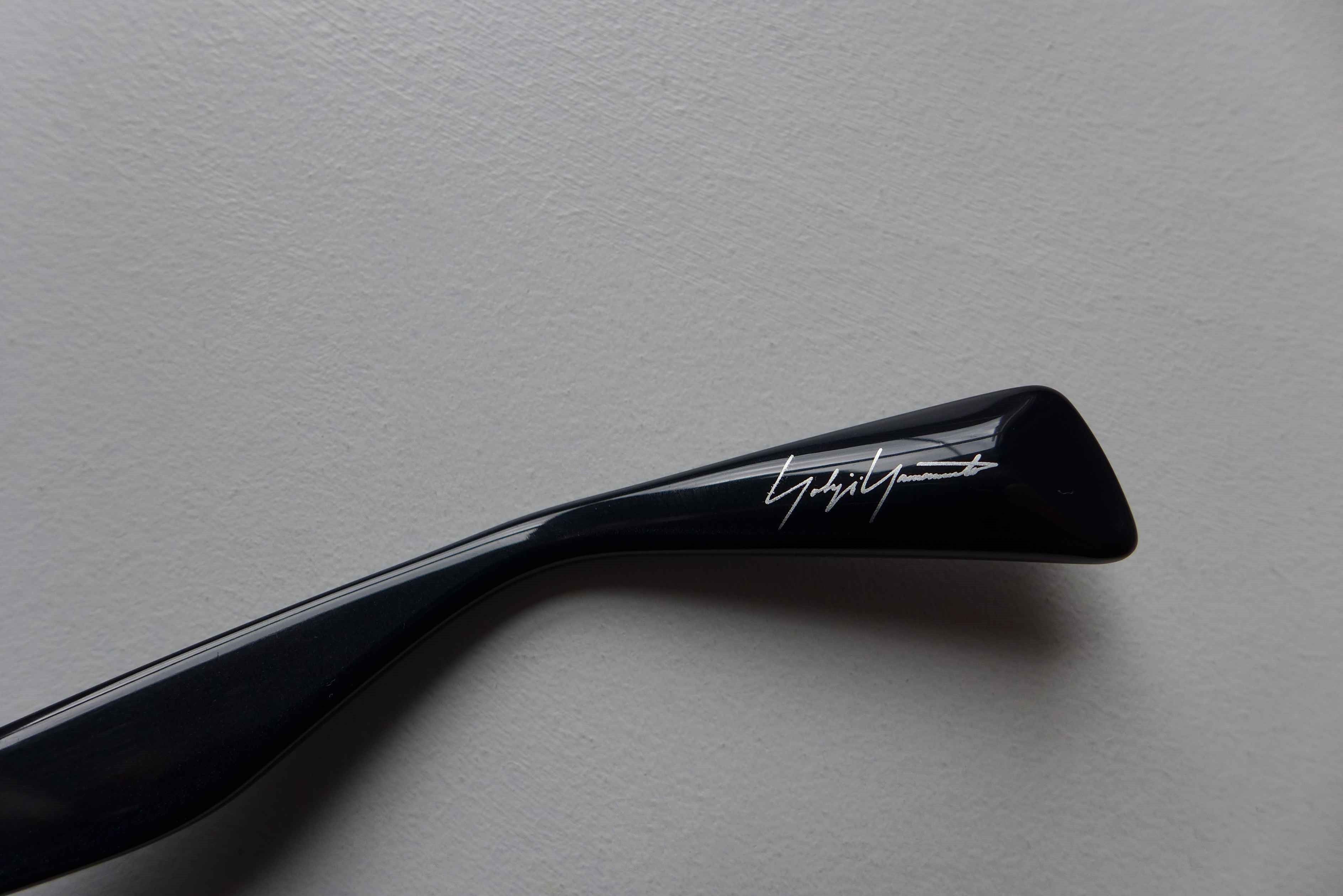 Yohji Yamamoto Yohji Yamamoto YY5009 Sunglasses - Black Size ONE SIZE - 11 Thumbnail