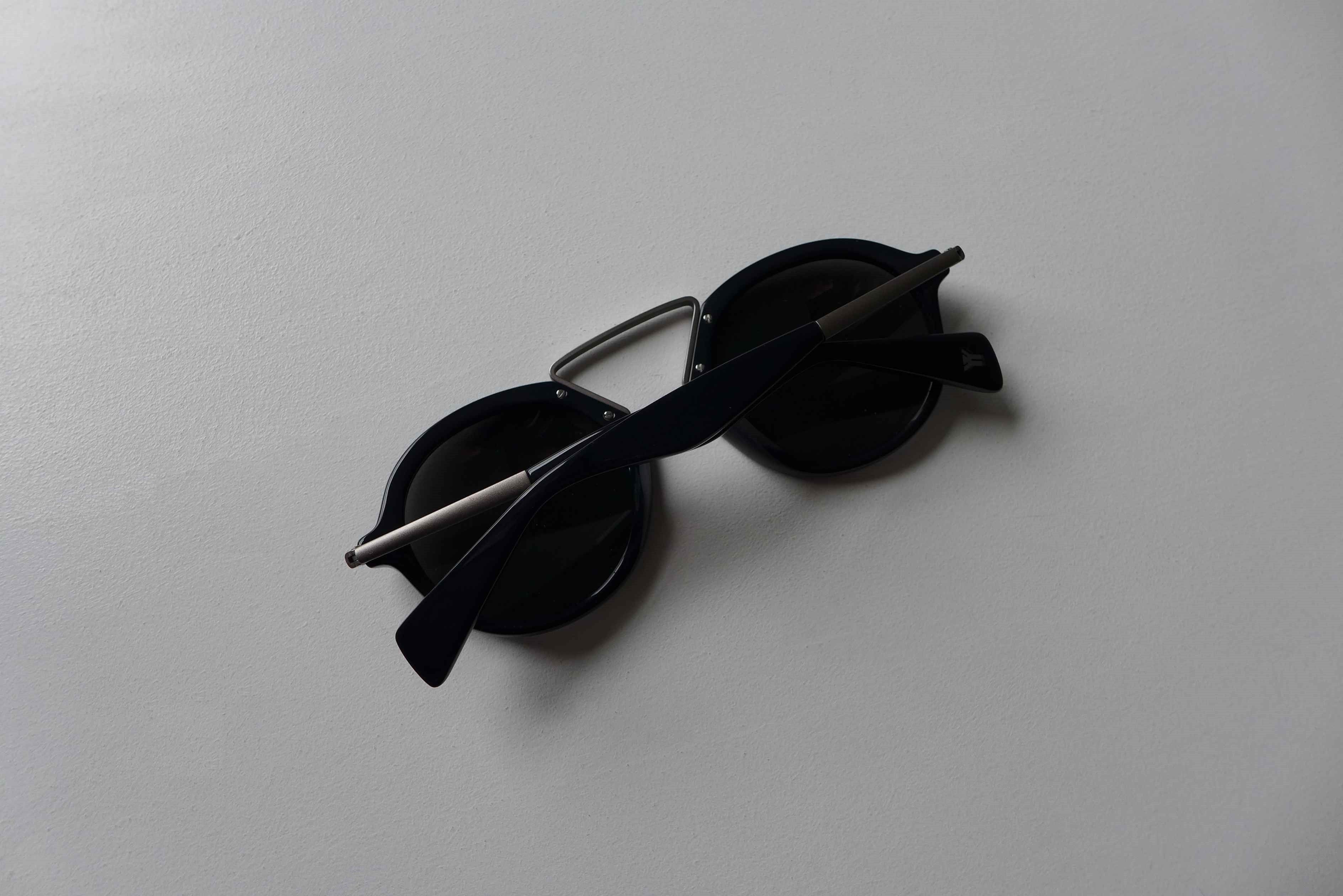 Yohji Yamamoto Yohji Yamamoto YY5009 Sunglasses - Black Size ONE SIZE - 3 Thumbnail