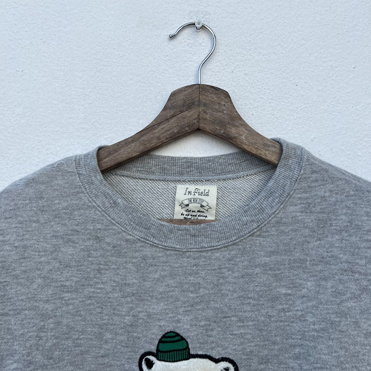 Japanese Brand VINTAGE BEAR BIG LOGO SWEATSHIRT EMBROIDERY Size US L / EU 52-54 / 3 - 4 Thumbnail