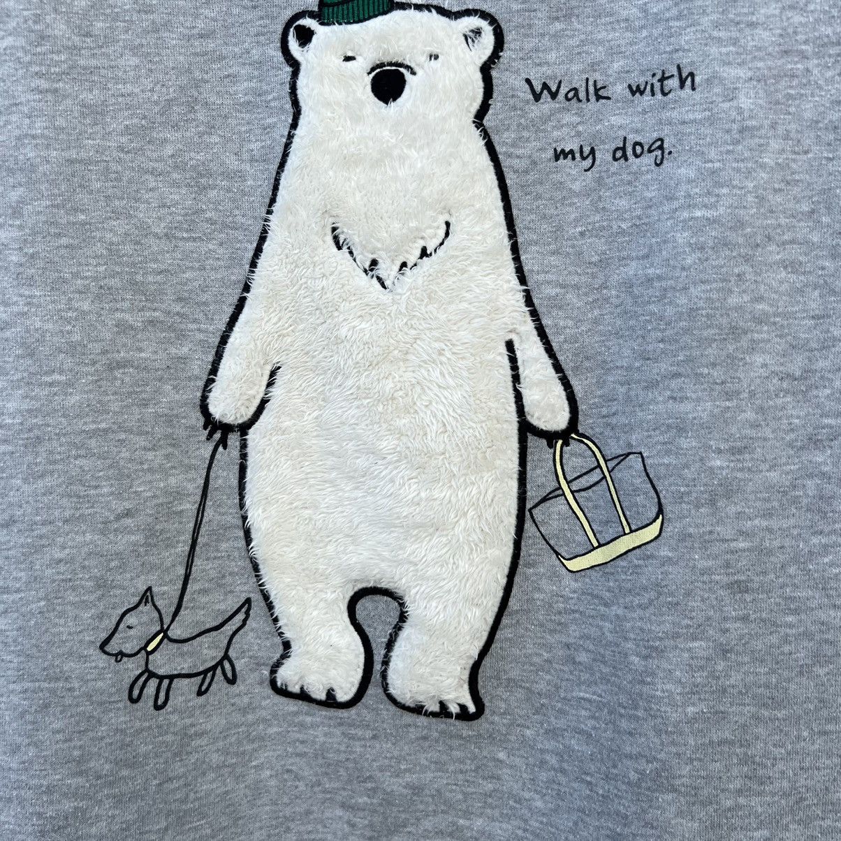Japanese Brand VINTAGE BEAR BIG LOGO SWEATSHIRT EMBROIDERY Size US L / EU 52-54 / 3 - 5 Thumbnail