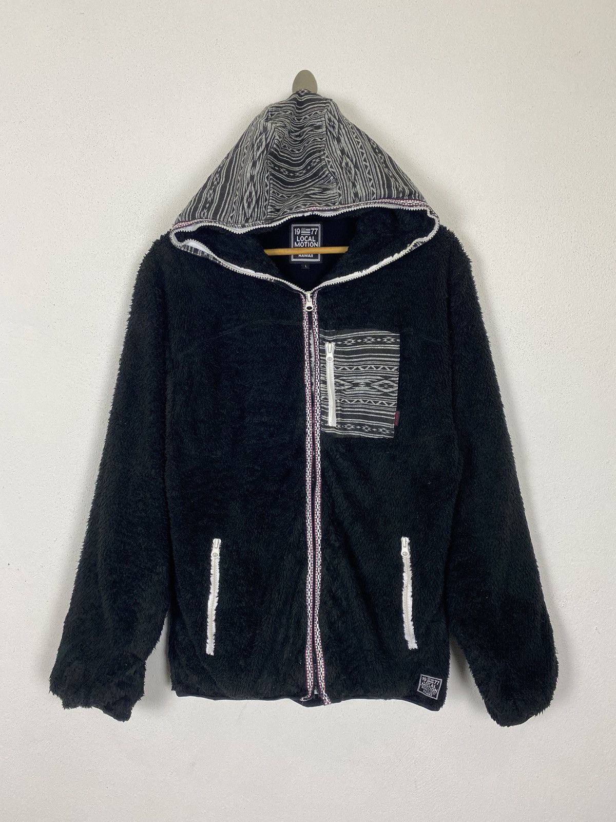 Other LOCAL MOTION HAWAII FLEECE HODDIES SWEATER Size US L / EU 52-54 / 3 - 2 Thumbnail