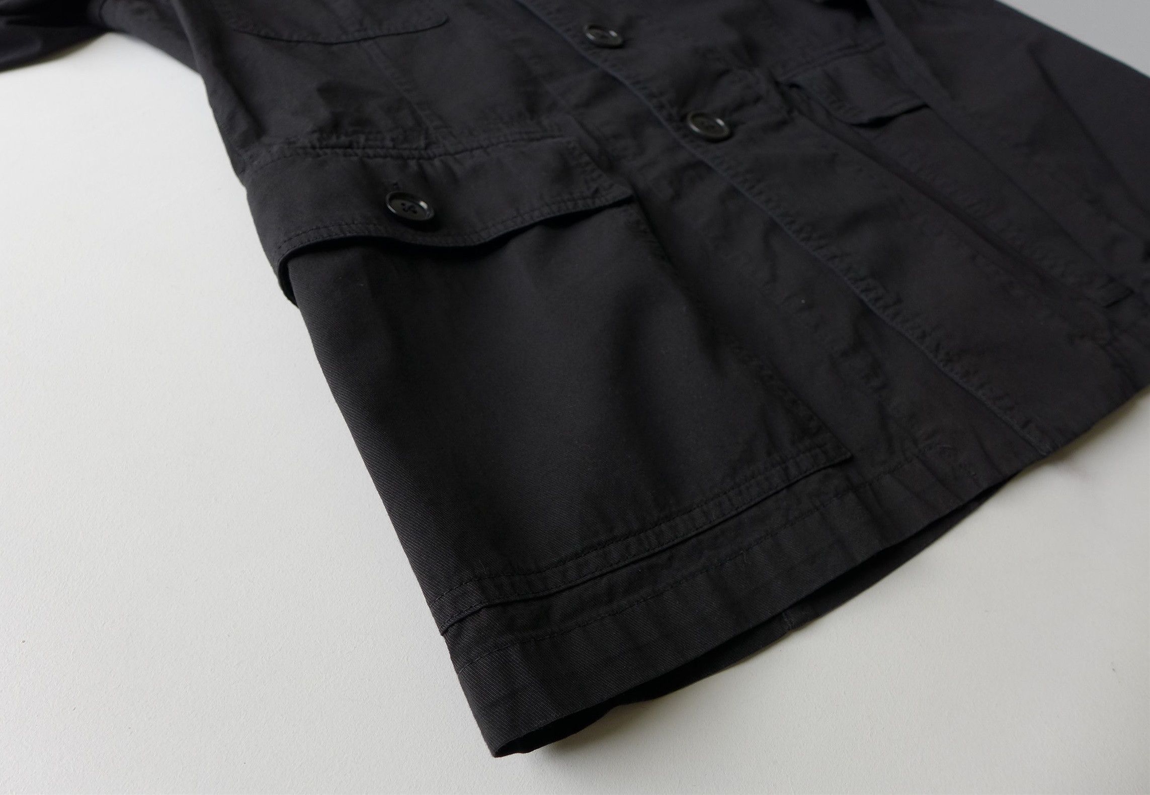 Dries Van Noten Dries Van Noten Bourdon Garment Dyed Cotton Military Jacket Size US S / EU 44-46 / 1 - 9 Thumbnail