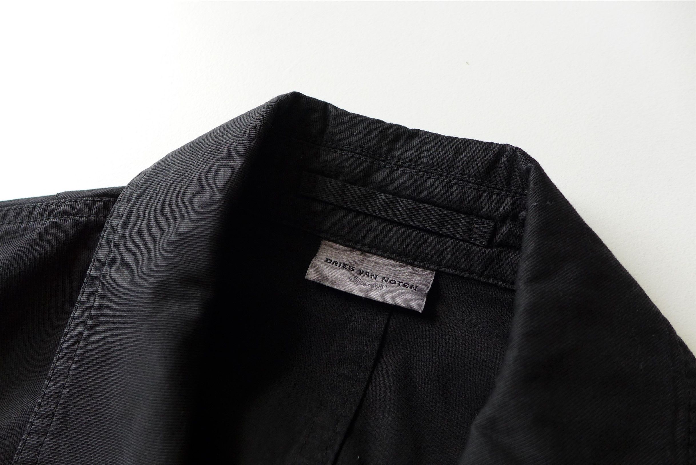Dries Van Noten Dries Van Noten Bourdon Garment Dyed Cotton Military Jacket Size US S / EU 44-46 / 1 - 11 Thumbnail