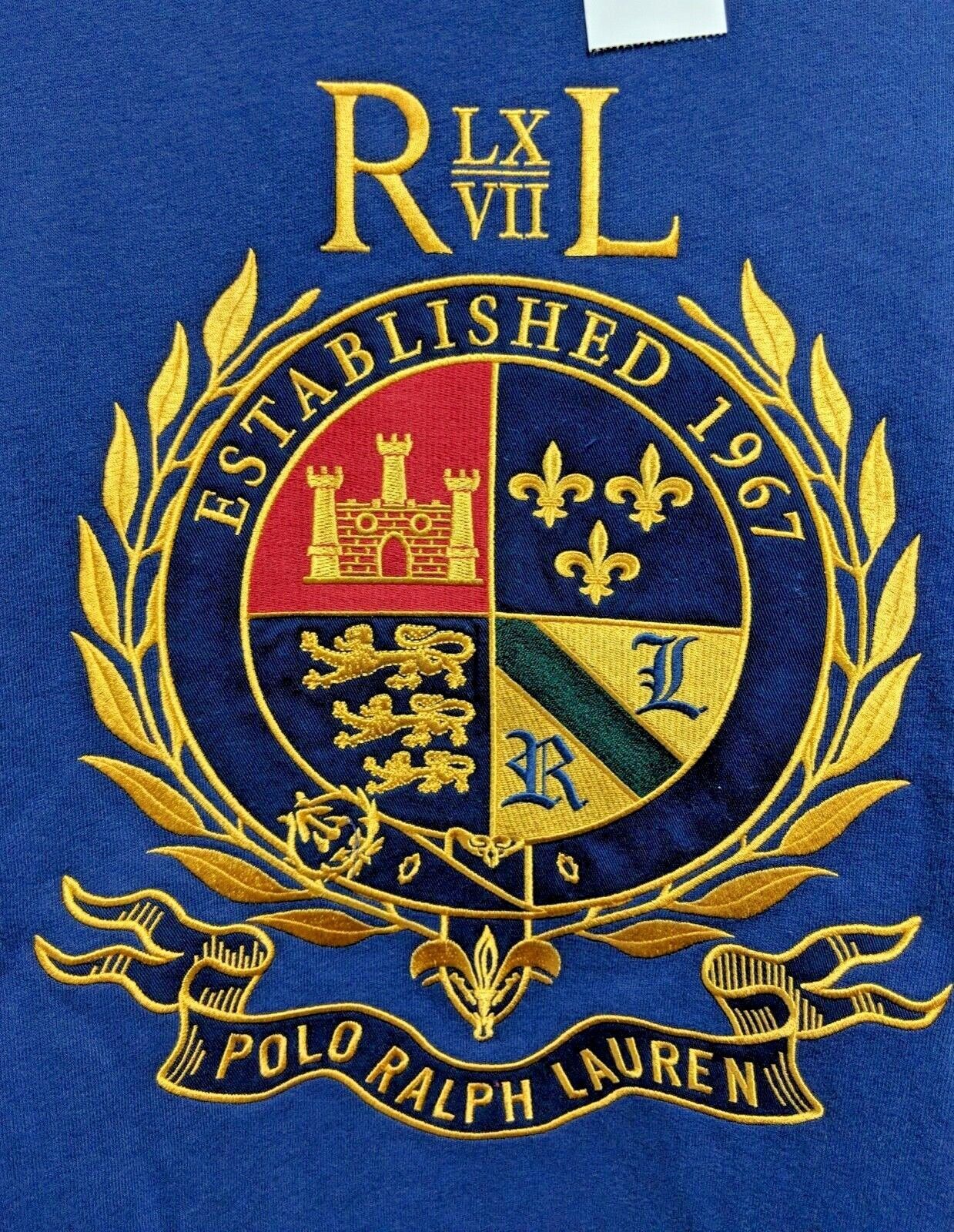 Polo Ralph Lauren Polo Ralph Lauren Men's Crest Sweatshirt XXL Size US XXL / EU 58 / 5 - 2 Thumbnail