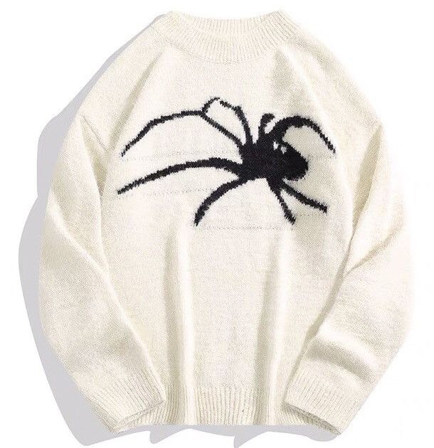 Japanese Brand × Vintage Retro punk super soft spider premium mohair sweater jumper Size US M / EU 48-50 / 2 - 6 Thumbnail