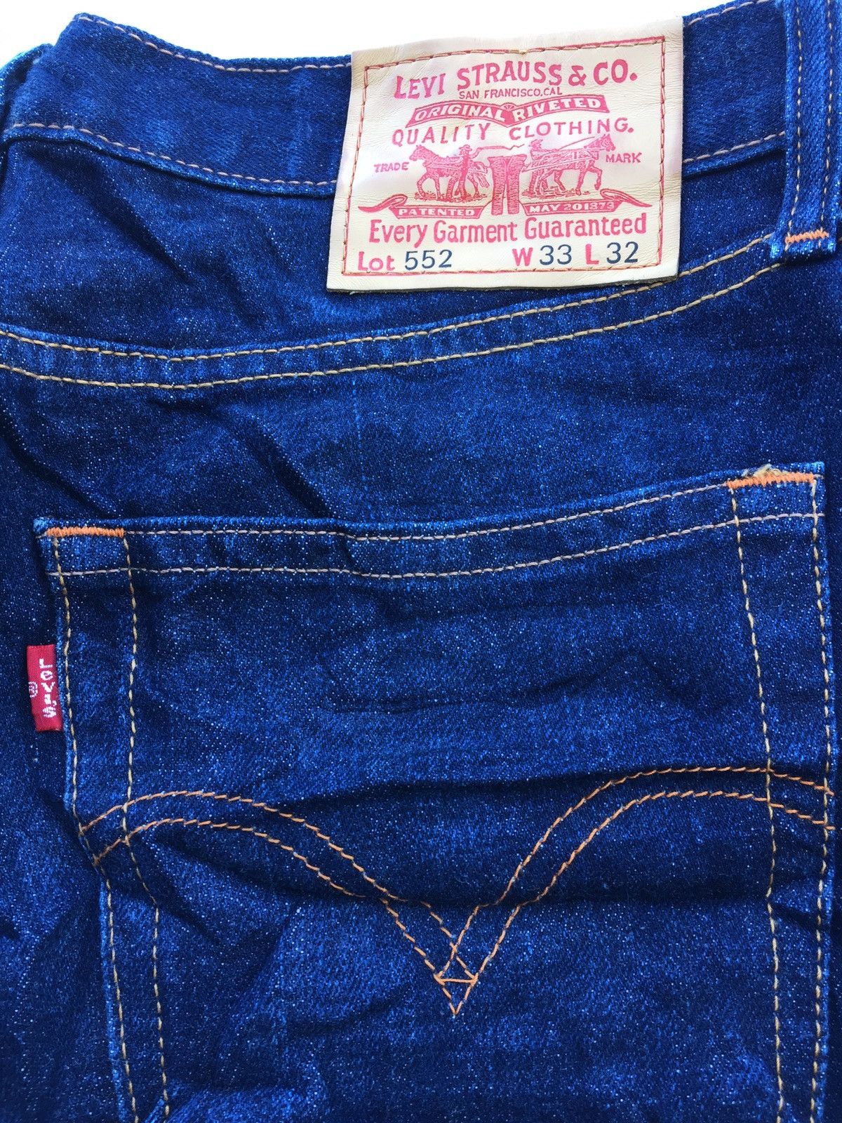Levi's × Levi's Vintage Clothing Levi’s Vintage Clothing Lot 552 Made in Japan Size US 33 - 5 Thumbnail