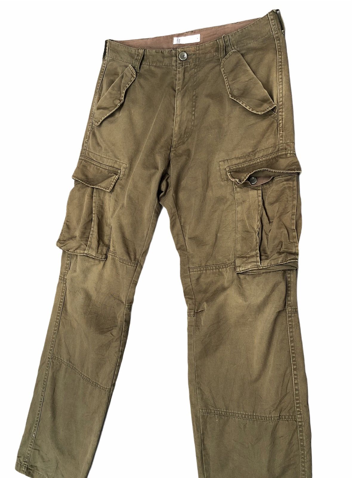 Global Work Global Work Light Cargo Military Style Pants Size US 30 / EU 46 - 4 Thumbnail