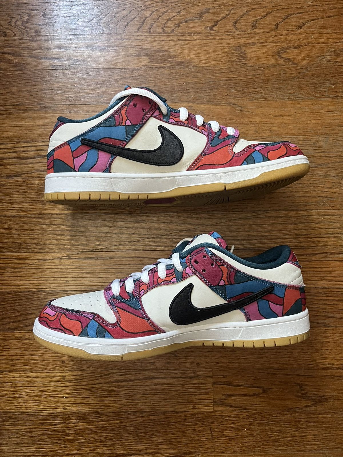 Nike Parra Nike Dunk Low Pro Abstract Art | Grailed