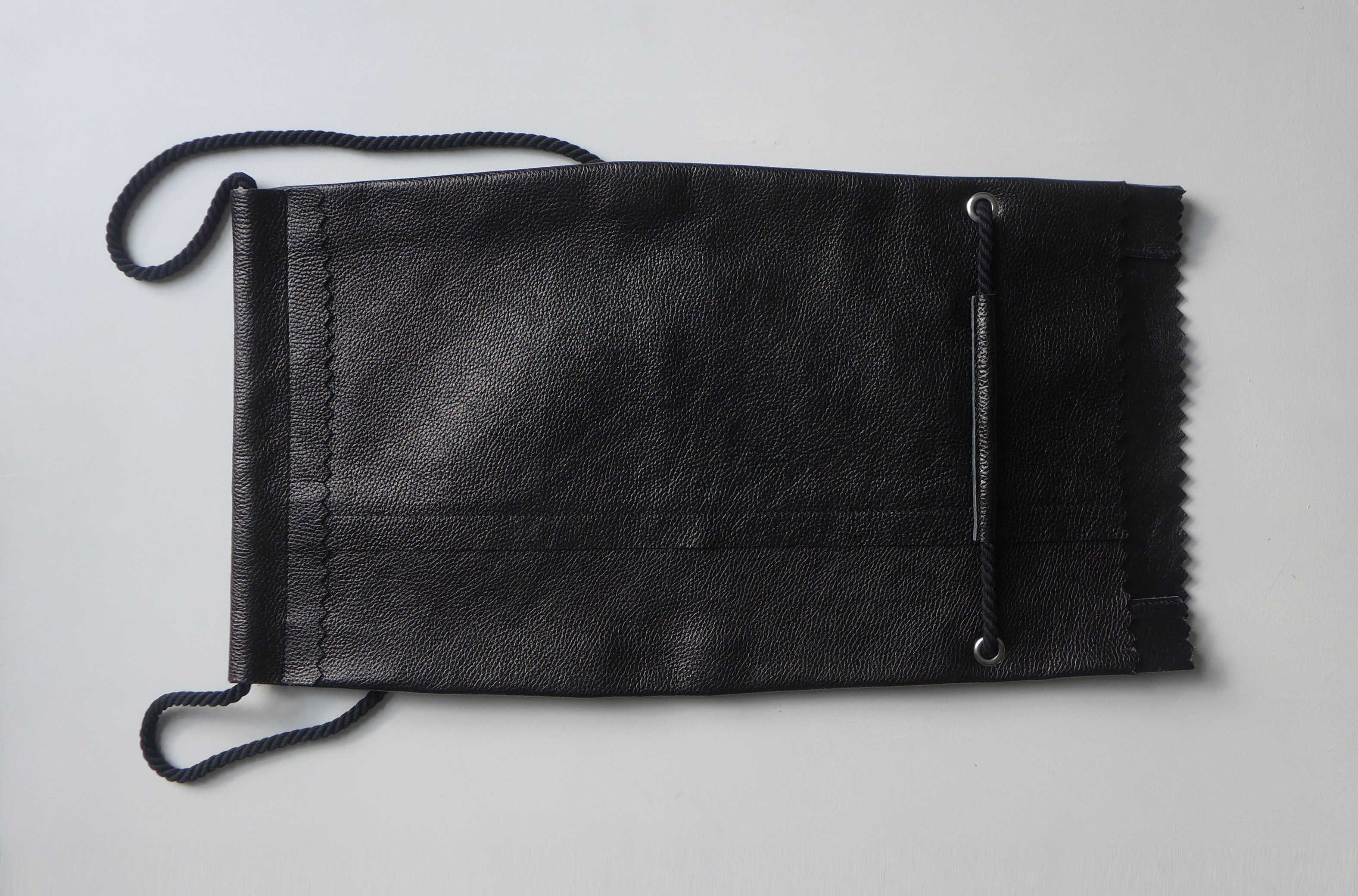 Maison Margiela Margiela MM6 Backpack - Textured Black Leather Size ONE SIZE - 8 Thumbnail