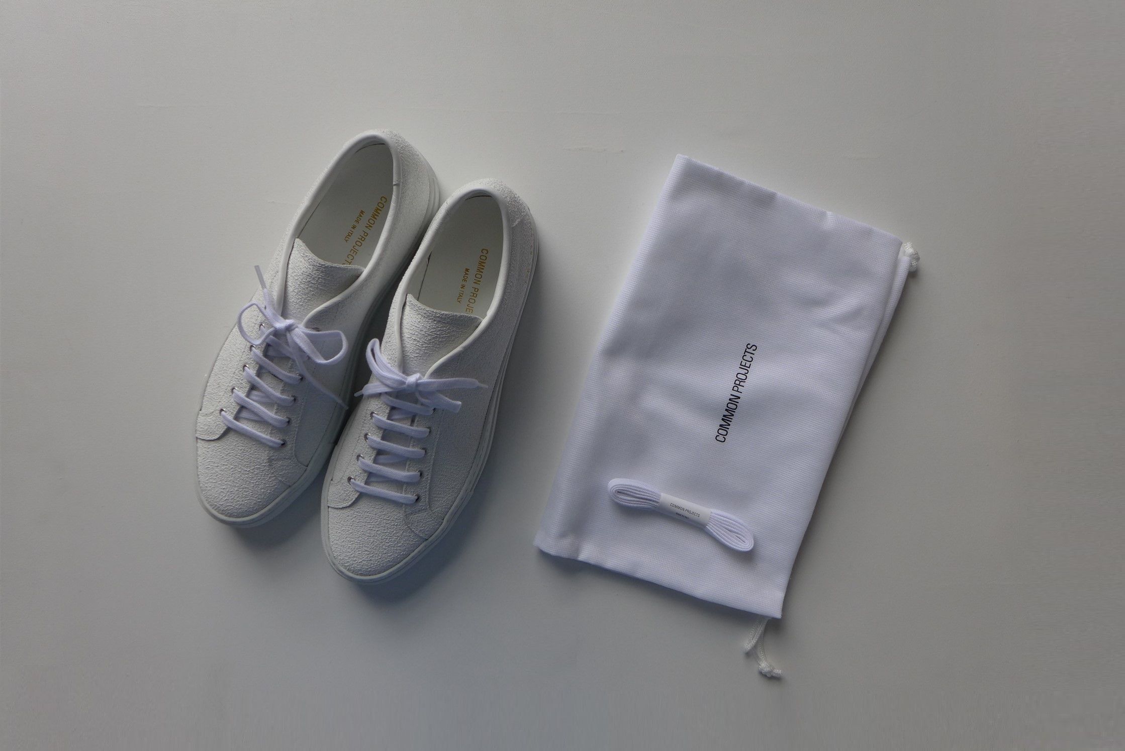 Common Projects Common Projects Achilles Sneakers - Premium White Leather Size US 8 / EU 41 - 12 Thumbnail