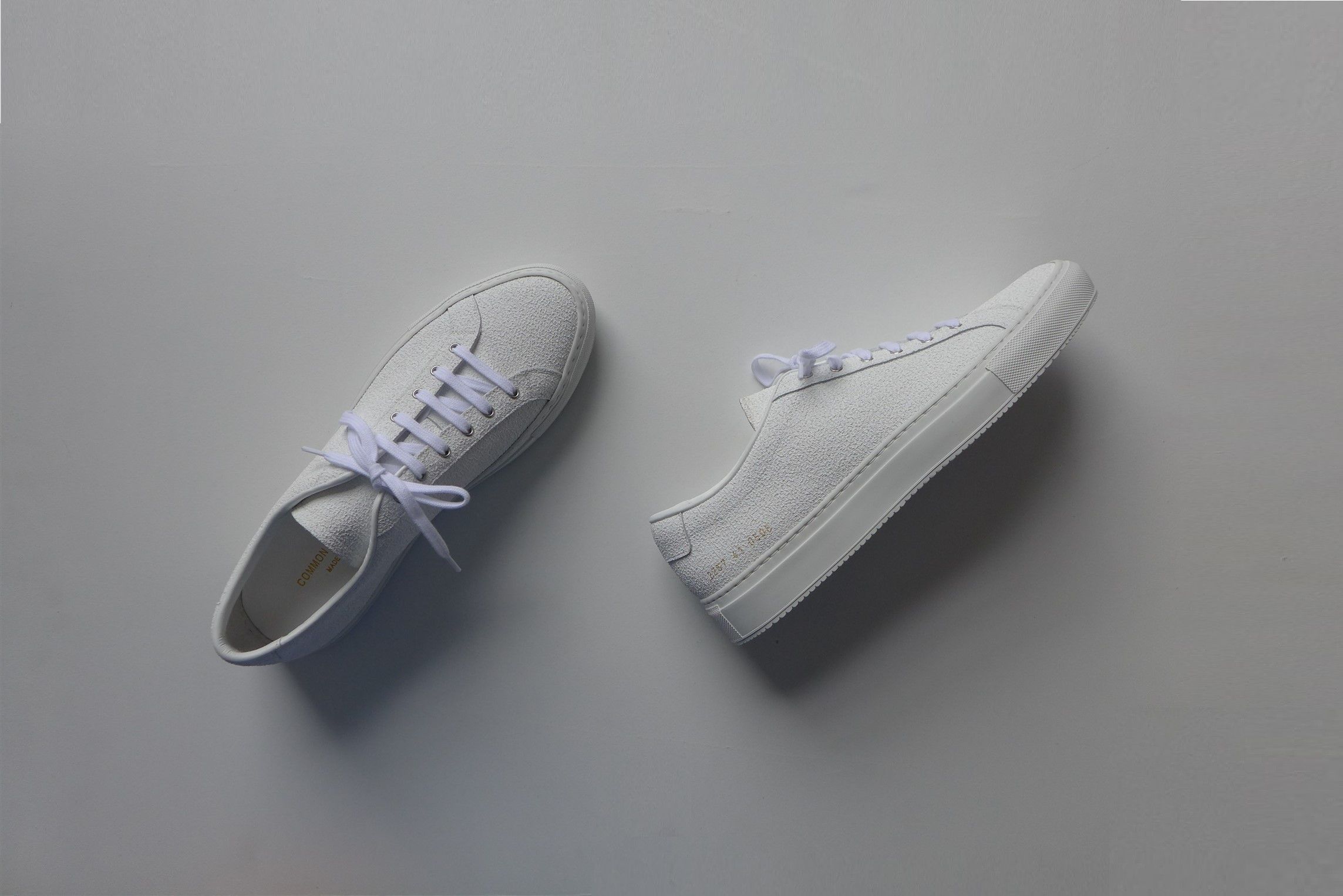 Common Projects Common Projects Achilles Sneakers - Premium White Leather Size US 8 / EU 41 - 4 Thumbnail