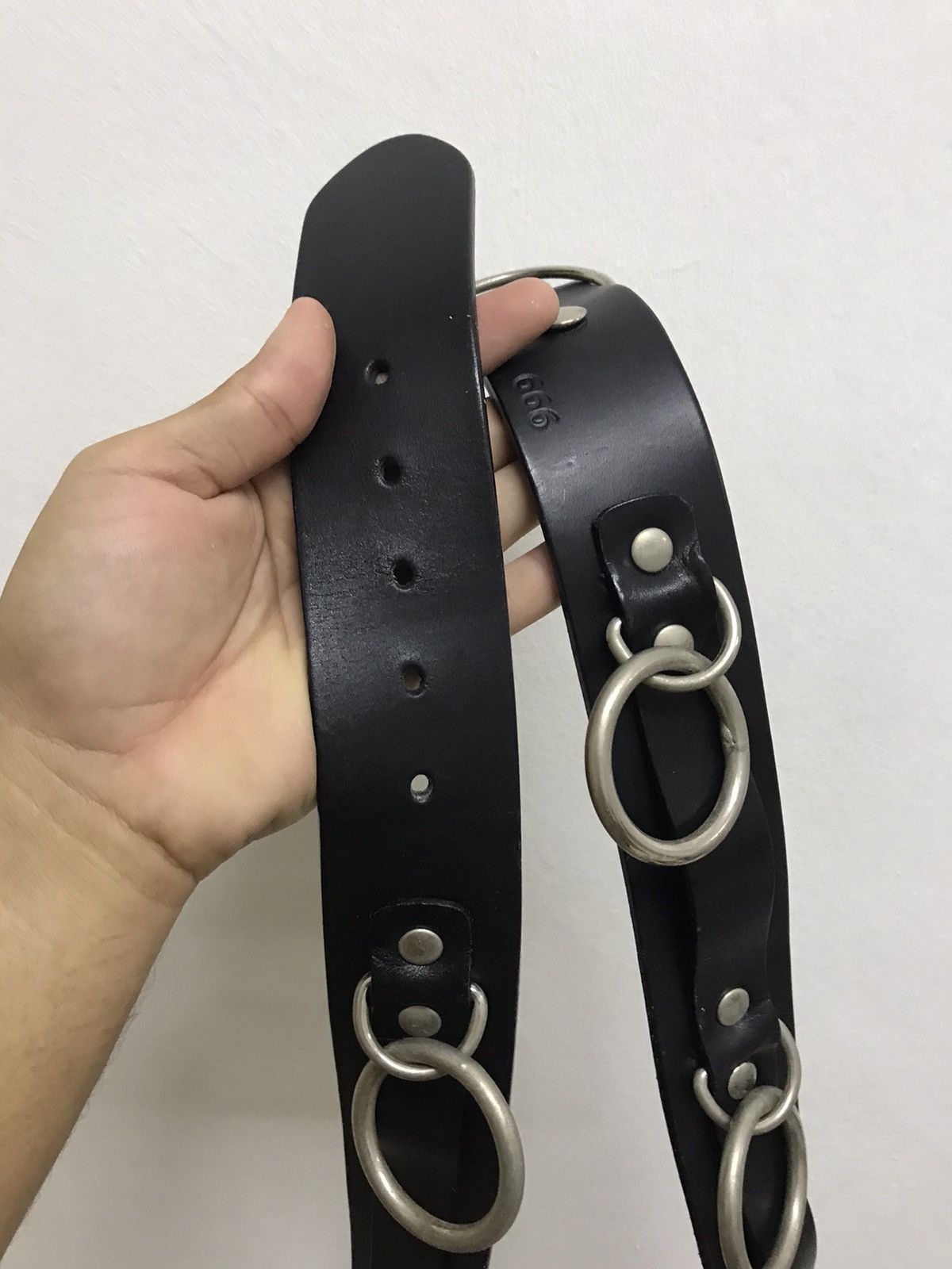 Seditionaries Rare❗️666 Bondage Ring Leather Belt Inspired Maison Margiela Size ONE SIZE - 9 Thumbnail