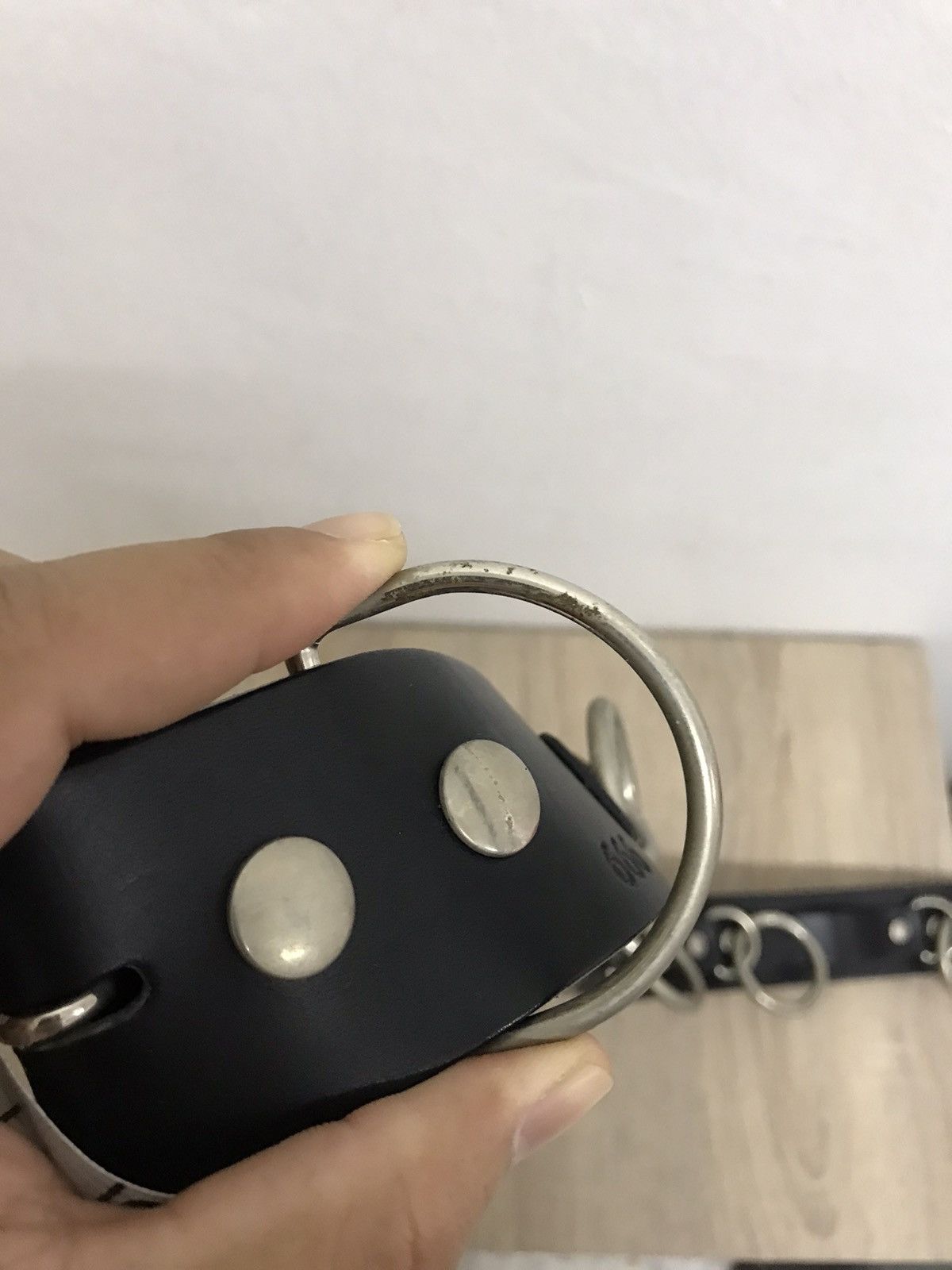 Seditionaries Rare❗️666 Bondage Ring Leather Belt Inspired Maison Margiela Size ONE SIZE - 13 Thumbnail