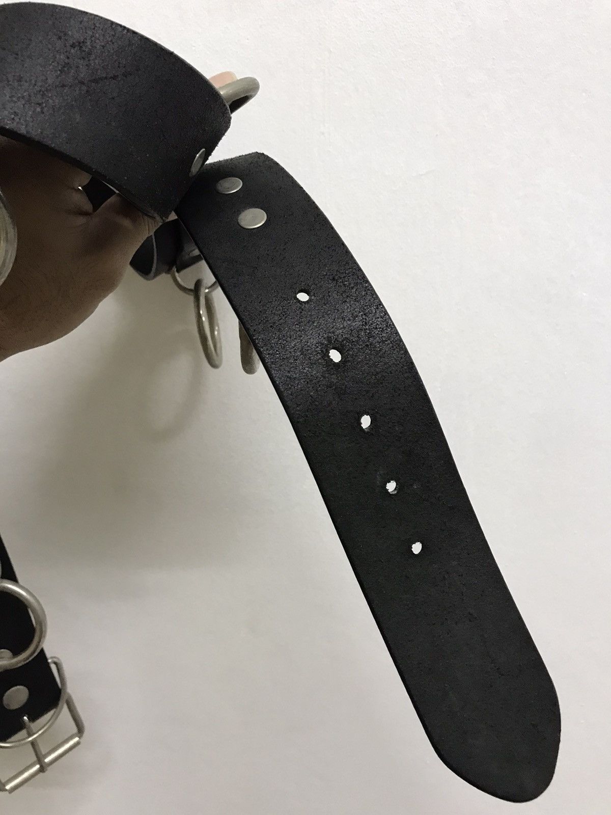 Seditionaries Rare❗️666 Bondage Ring Leather Belt Inspired Maison Margiela Size ONE SIZE - 11 Thumbnail