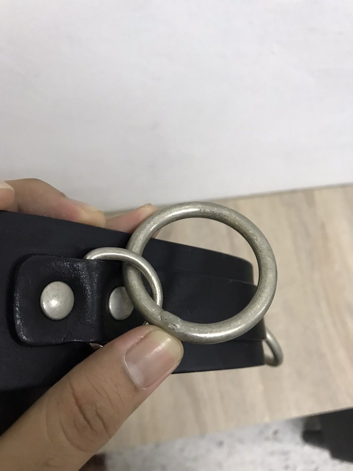 Seditionaries Rare❗️666 Bondage Ring Leather Belt Inspired Maison Margiela Size ONE SIZE - 12 Thumbnail