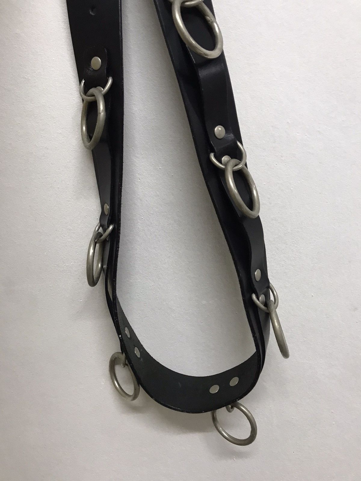 Seditionaries Rare❗️666 Bondage Ring Leather Belt Inspired Maison Margiela Size ONE SIZE - 6 Thumbnail