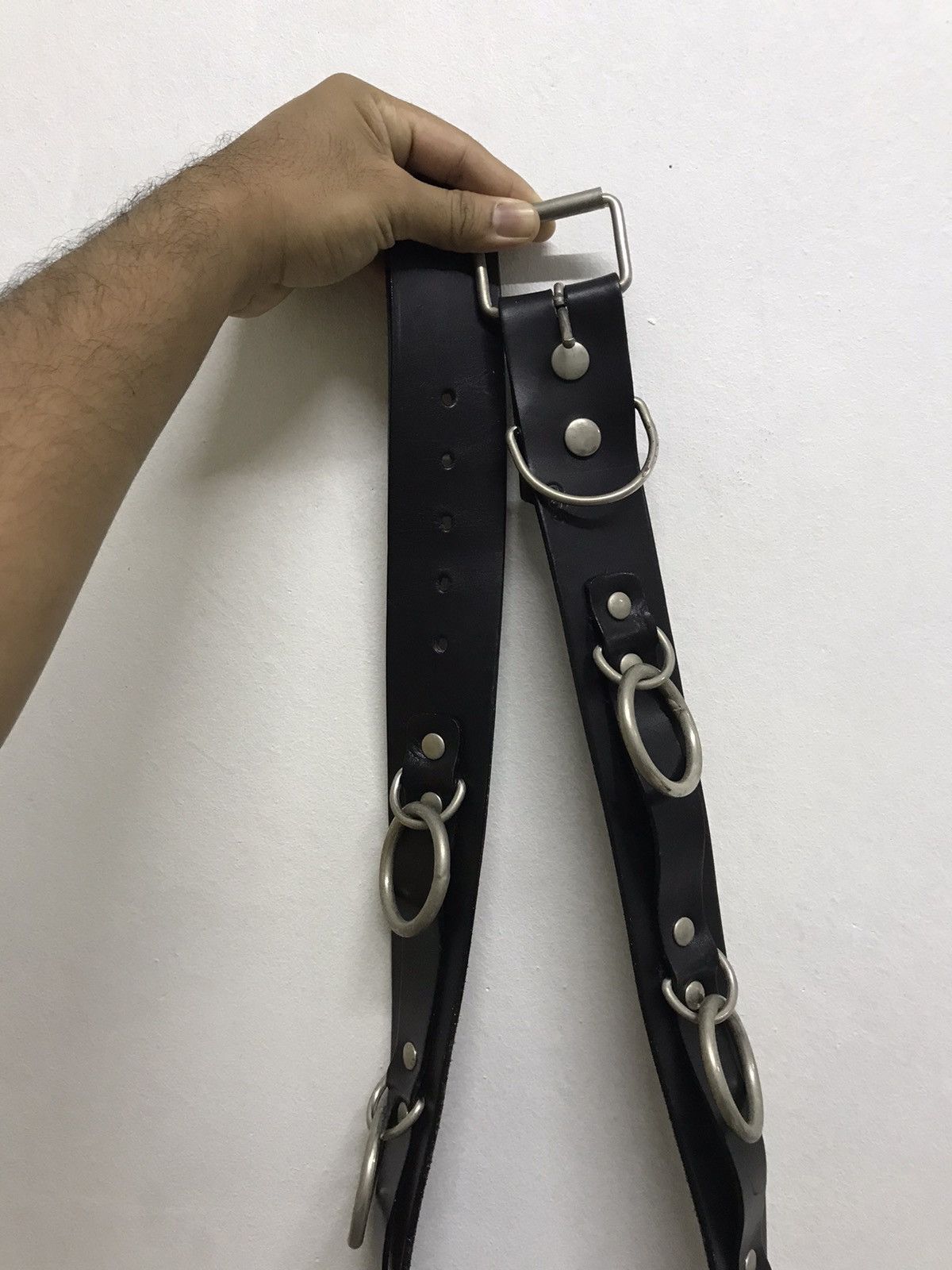 Seditionaries Rare❗️666 Bondage Ring Leather Belt Inspired Maison Margiela Size ONE SIZE - 5 Thumbnail