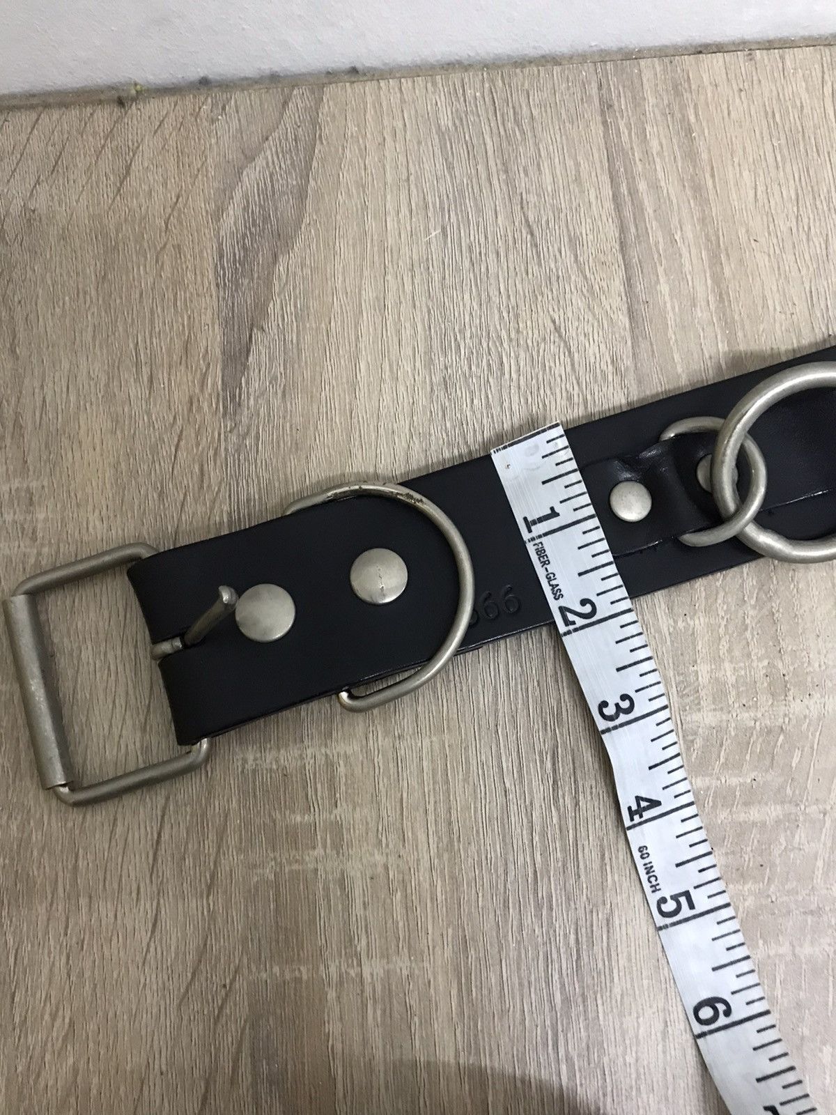 Seditionaries Rare❗️666 Bondage Ring Leather Belt Inspired Maison Margiela Size ONE SIZE - 14 Thumbnail