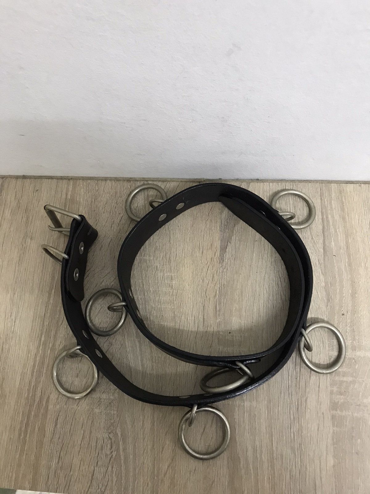 Seditionaries Rare❗️666 Bondage Ring Leather Belt Inspired Maison Margiela Size ONE SIZE - 4 Thumbnail
