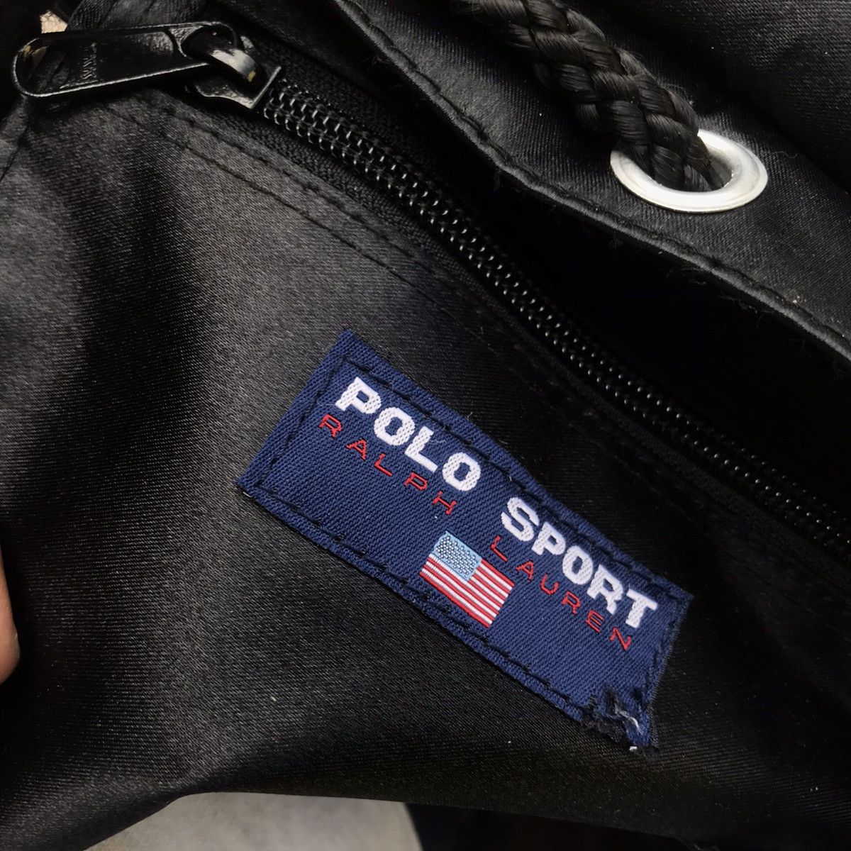 Polo Ralph Lauren × RRL Ralph Lauren × Ralph Lauren Vintage Polo Sport 12M Yacht Anchor Challenge Backpack Size ONE SIZE - 6 Thumbnail