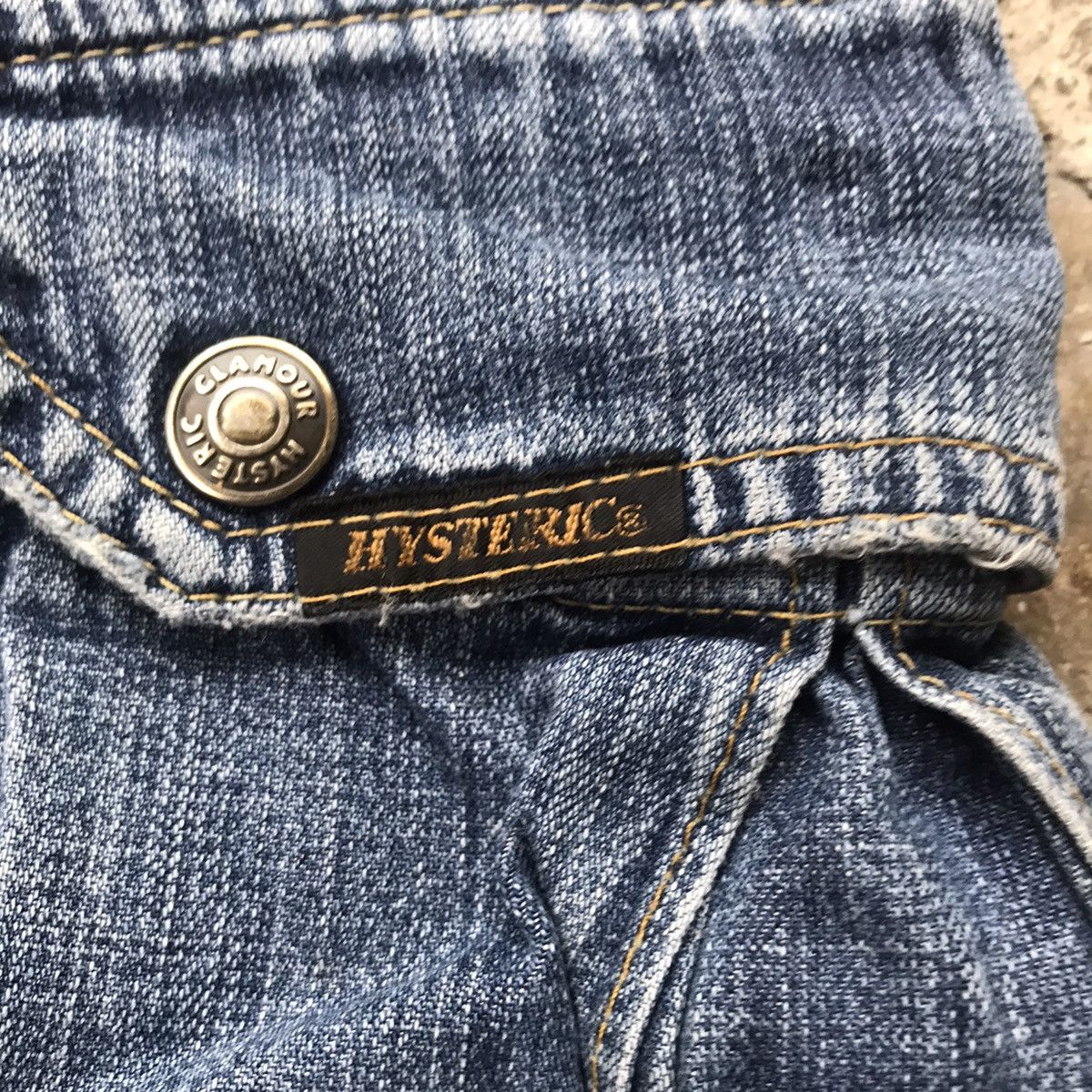 Hysteric Glamour Vintage 90’s Hysteric Glamour Multi Pocket Denim Cargo Jeans Size US 30 / EU 46 - 10 Thumbnail