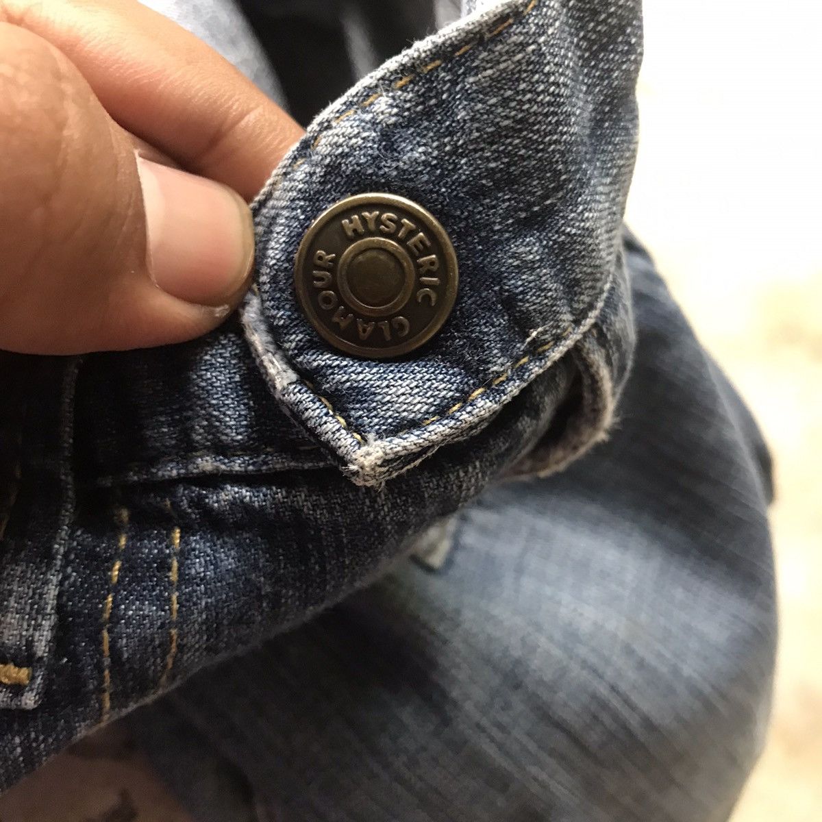 Hysteric Glamour Vintage 90’s Hysteric Glamour Multi Pocket Denim Cargo Jeans Size US 30 / EU 46 - 13 Thumbnail