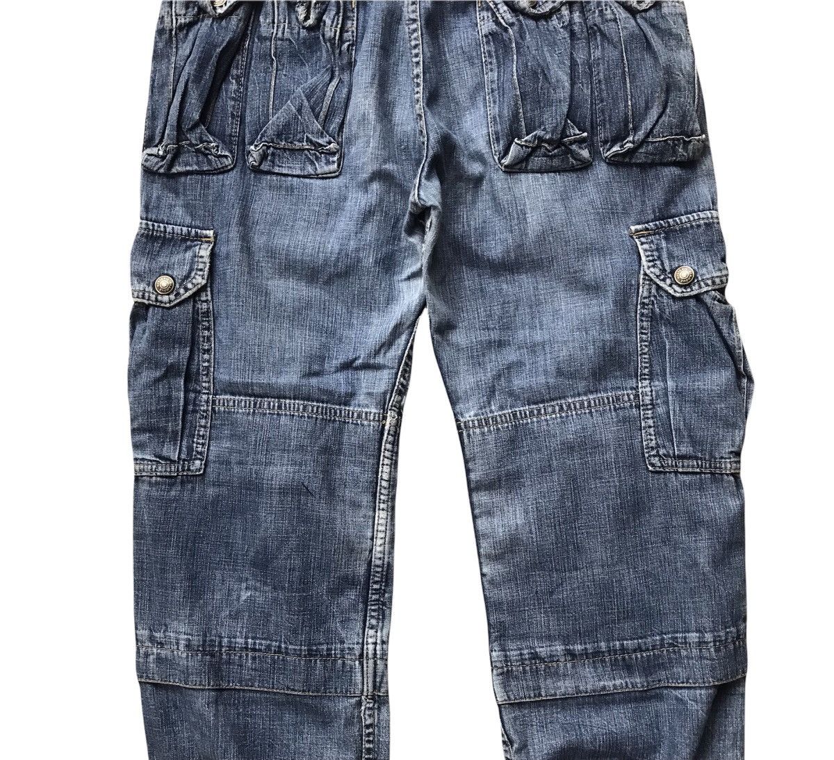 Hysteric Glamour Vintage 90’s Hysteric Glamour Multi Pocket Denim Cargo Jeans Size US 30 / EU 46 - 7 Thumbnail