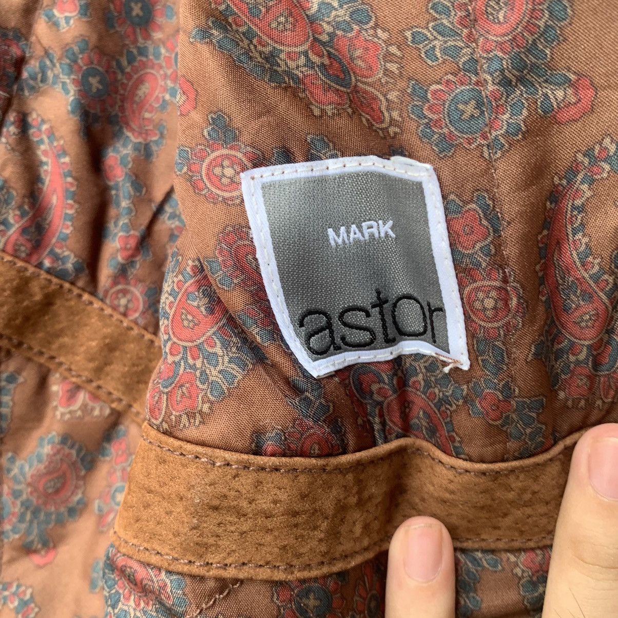 Ethik × Vintage Vintage Leather fashion x mark astor navajo Padded Jacket Size US M / EU 48-50 / 2 - 8 Thumbnail