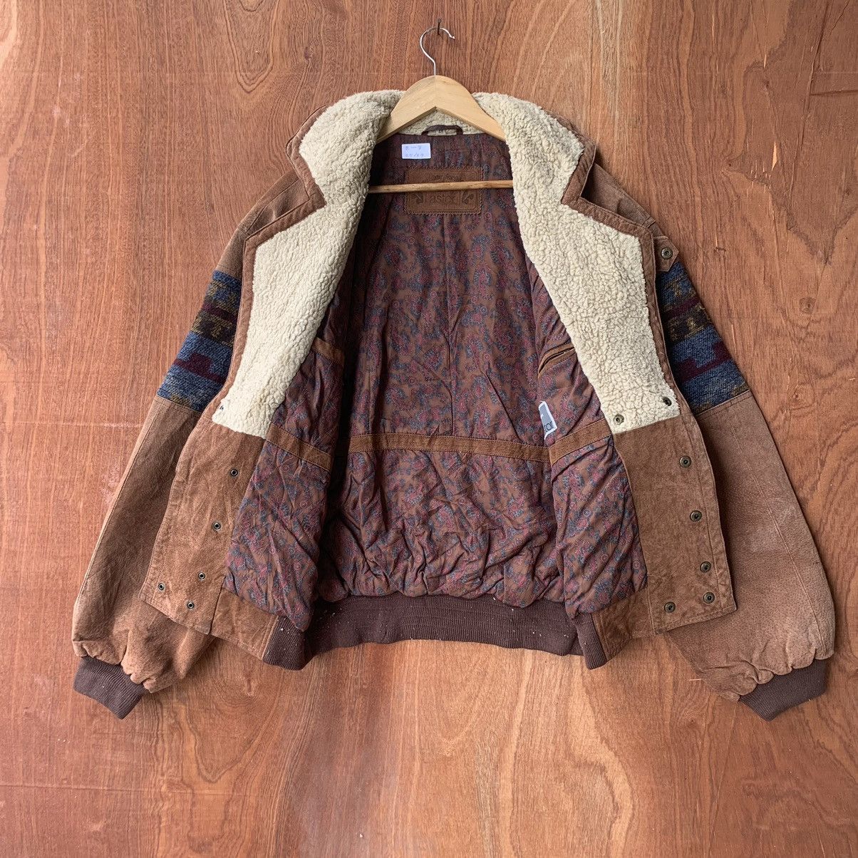 Ethik × Vintage Vintage Leather fashion x mark astor navajo Padded Jacket Size US M / EU 48-50 / 2 - 4 Thumbnail