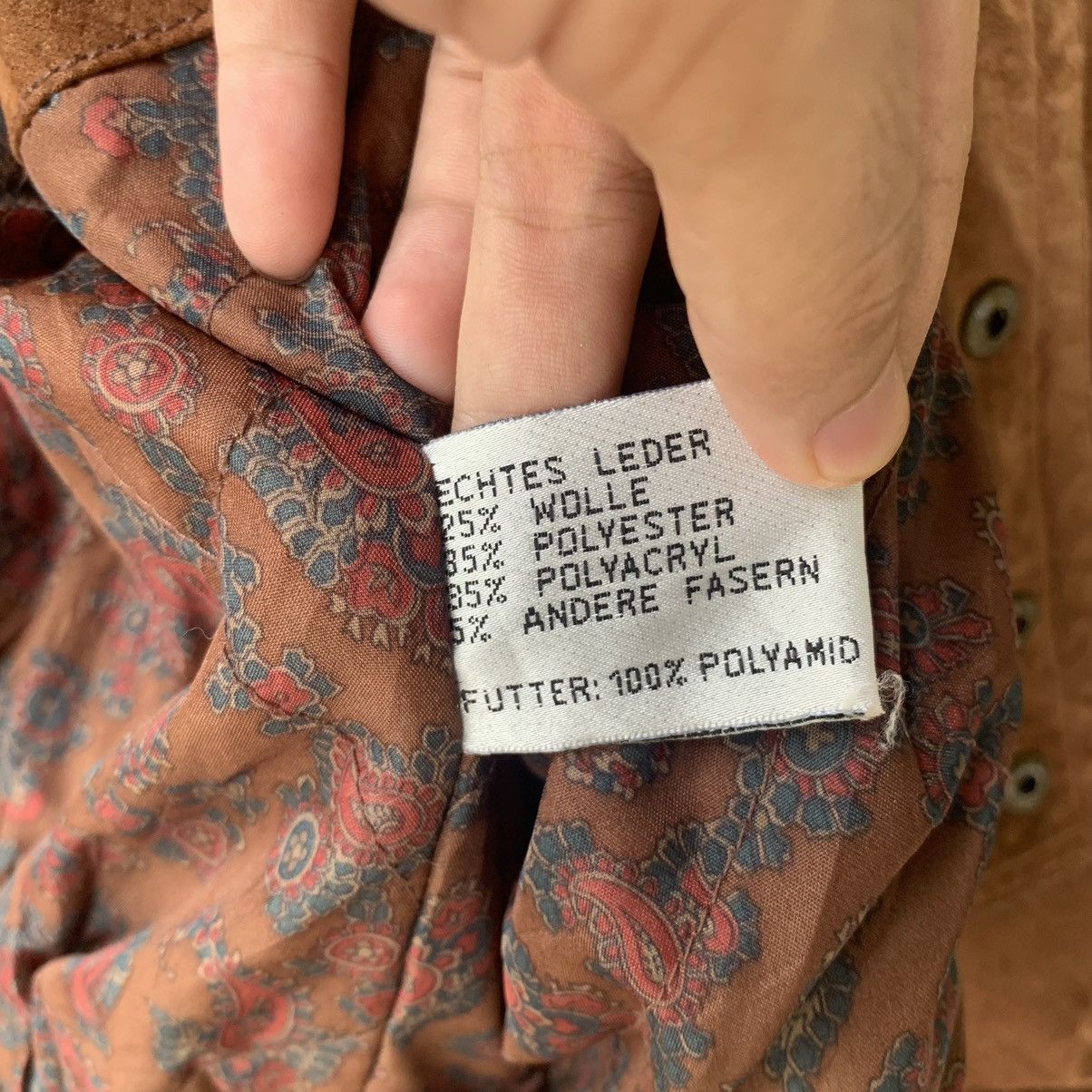 Ethik × Vintage Vintage Leather fashion x mark astor navajo Padded Jacket Size US M / EU 48-50 / 2 - 6 Thumbnail