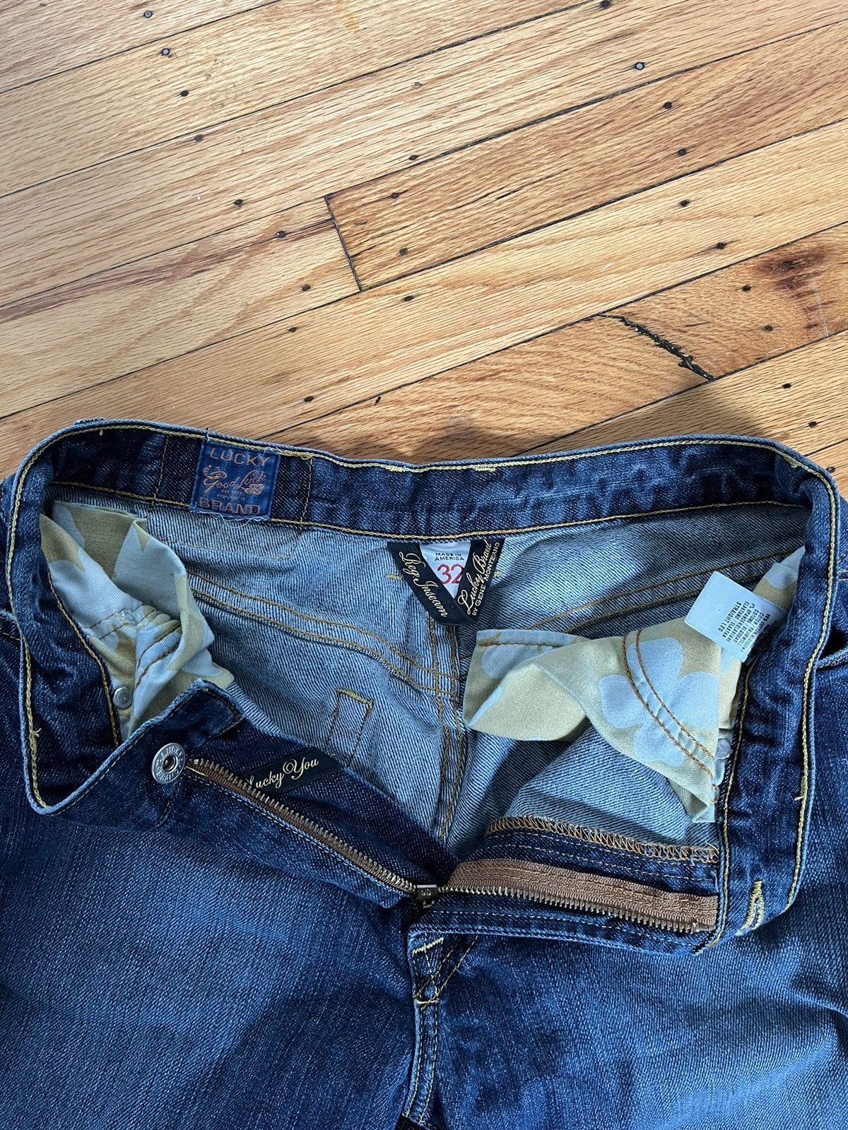Lucky Brand × Vintage Lucky Brand Good Luck Denim Size US 32 / EU 48 - 5 Thumbnail