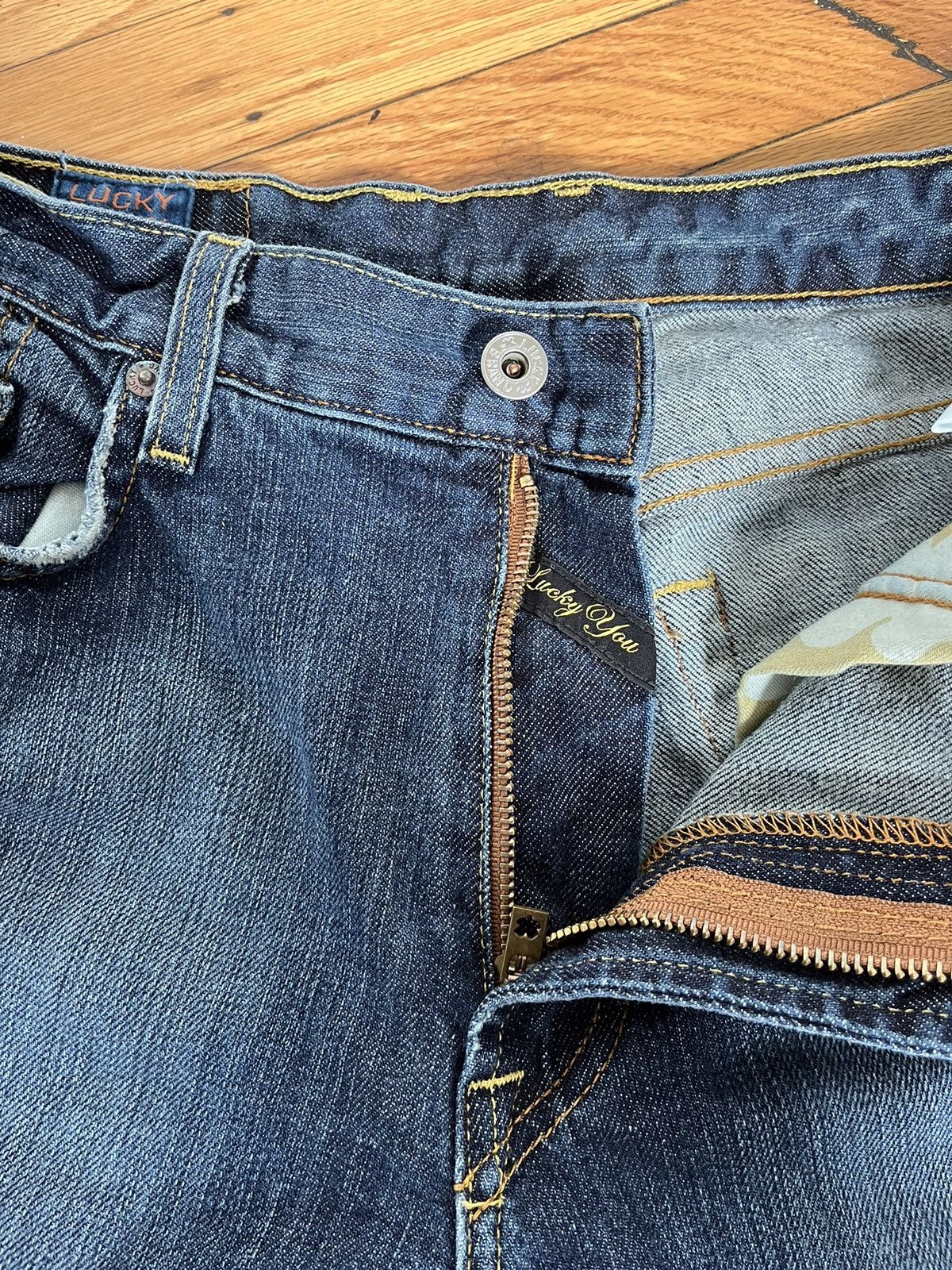 Lucky Brand × Vintage Lucky Brand Good Luck Denim Size US 32 / EU 48 - 4 Thumbnail