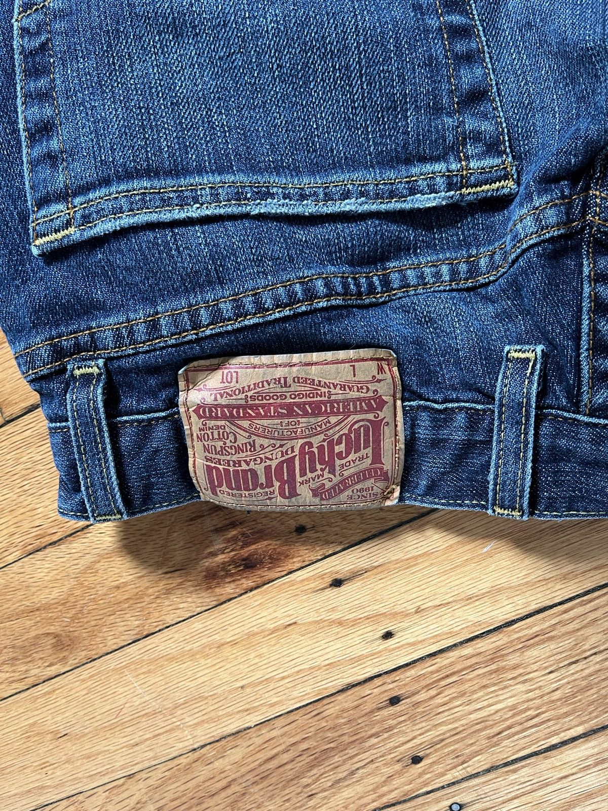Lucky Brand × Vintage Lucky Brand Good Luck Denim Size US 32 / EU 48 - 9 Thumbnail