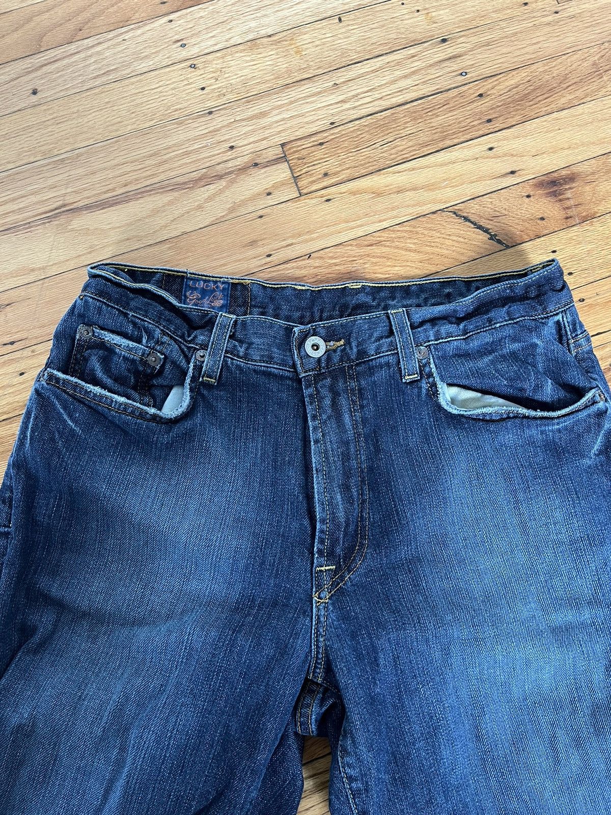 Lucky Brand × Vintage Lucky Brand Good Luck Denim Size US 32 / EU 48 - 2 Thumbnail