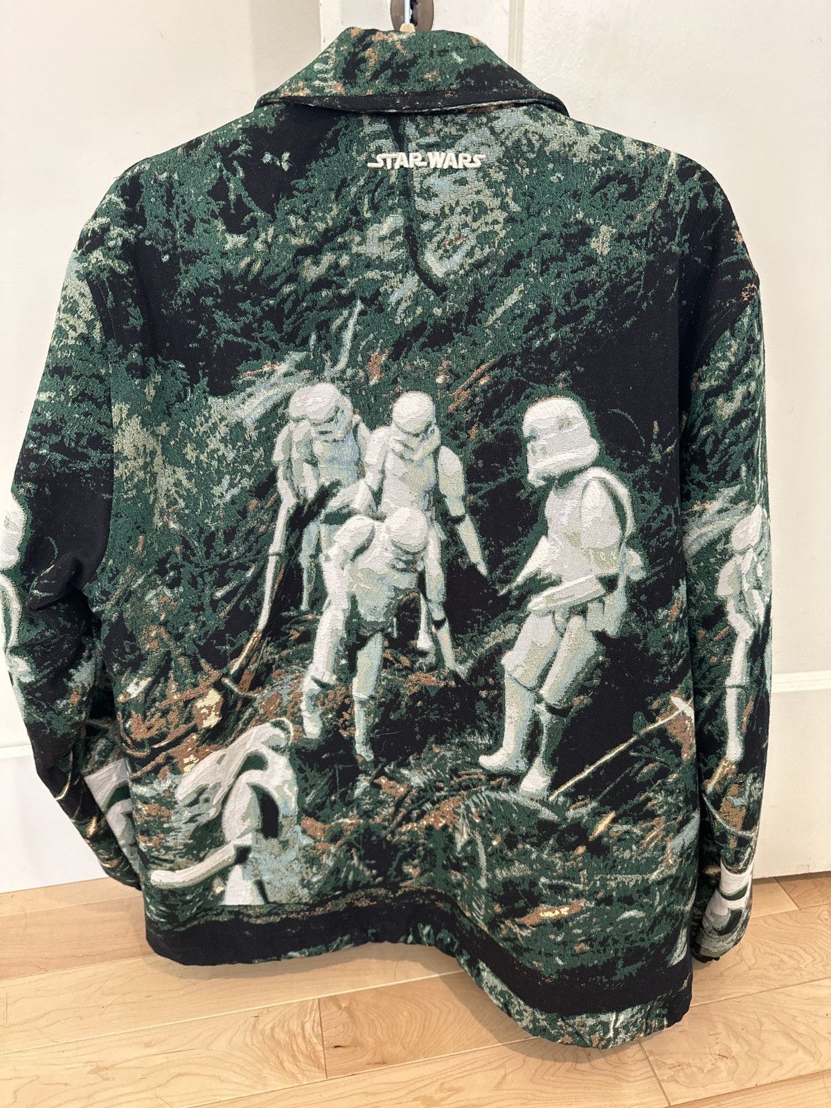 Kith Kith Star Wars Endor Coaches Jacket Tapestry - Large | Grailed