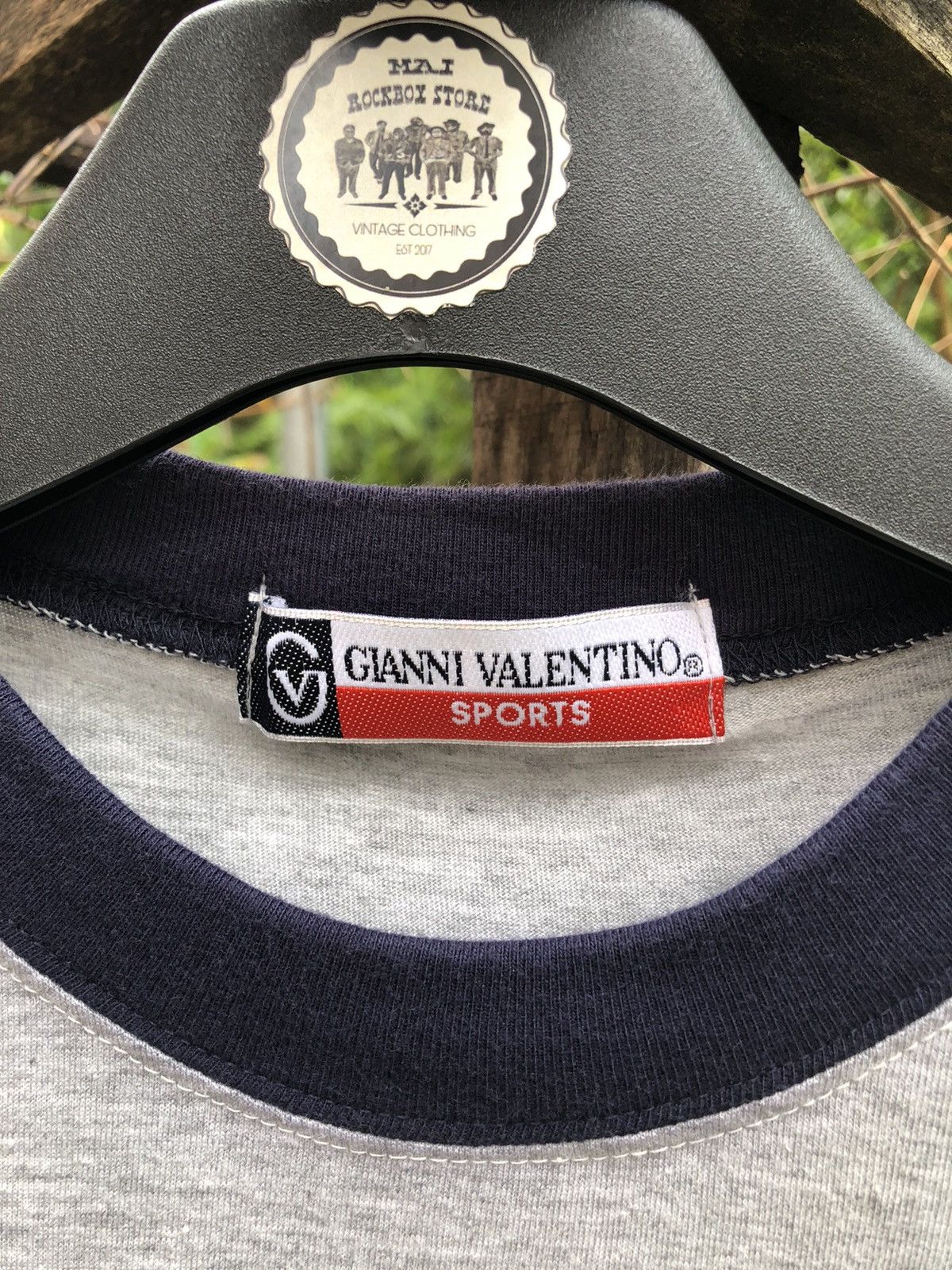 Gianni Valentino Vintage Gianni Valentino Single Stitch Tee Size US S / EU 44-46 / 1 - 9 Thumbnail