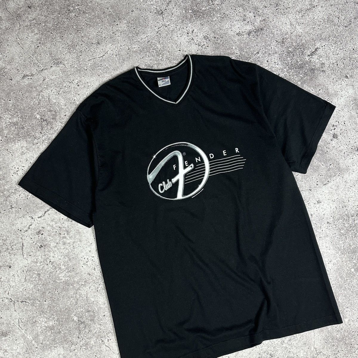 Vintage Vintage 80s 90s Fender Club Store USA Logo Jerzees tee y2k Size US XL / EU 56 / 4 - 3 Thumbnail