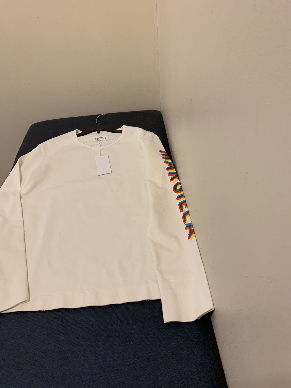 Maison Margiela “You Are Not Powerless” Tee, LS with Rainbow Logo Size US S / EU 44-46 / 1 - 3 Thumbnail