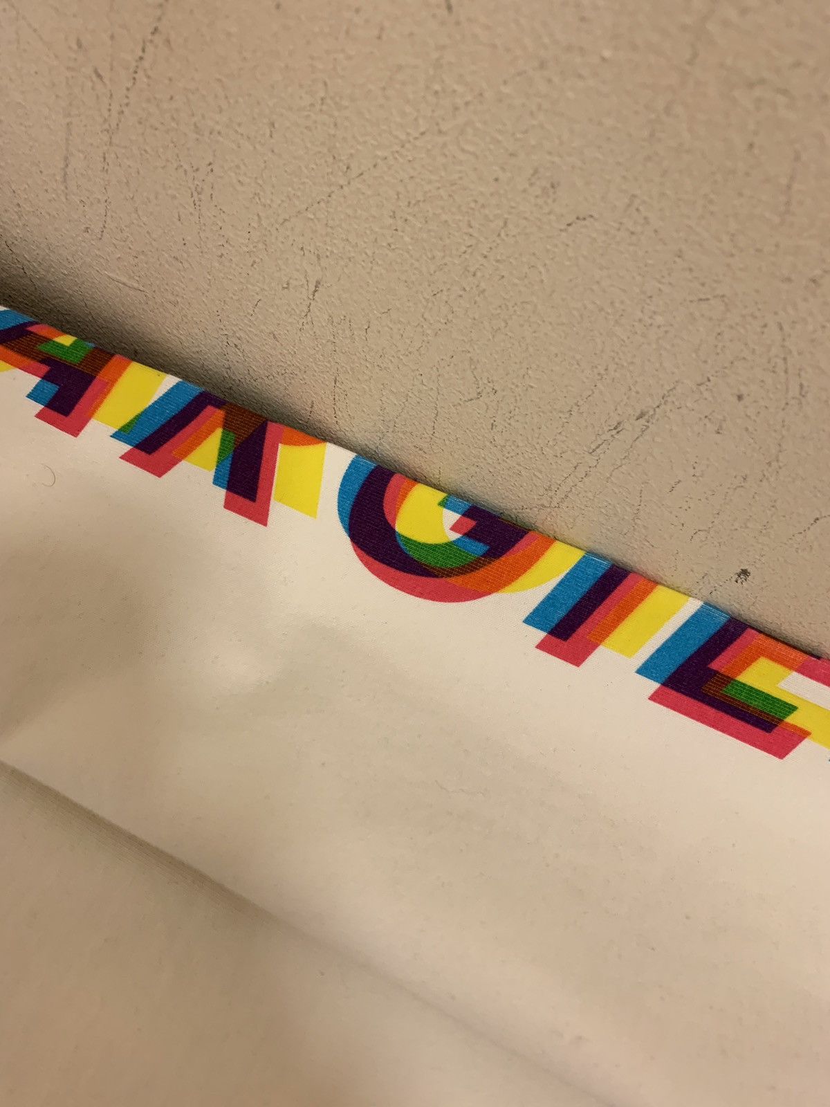 Maison Margiela “You Are Not Powerless” Tee, LS with Rainbow Logo Size US S / EU 44-46 / 1 - 9 Thumbnail